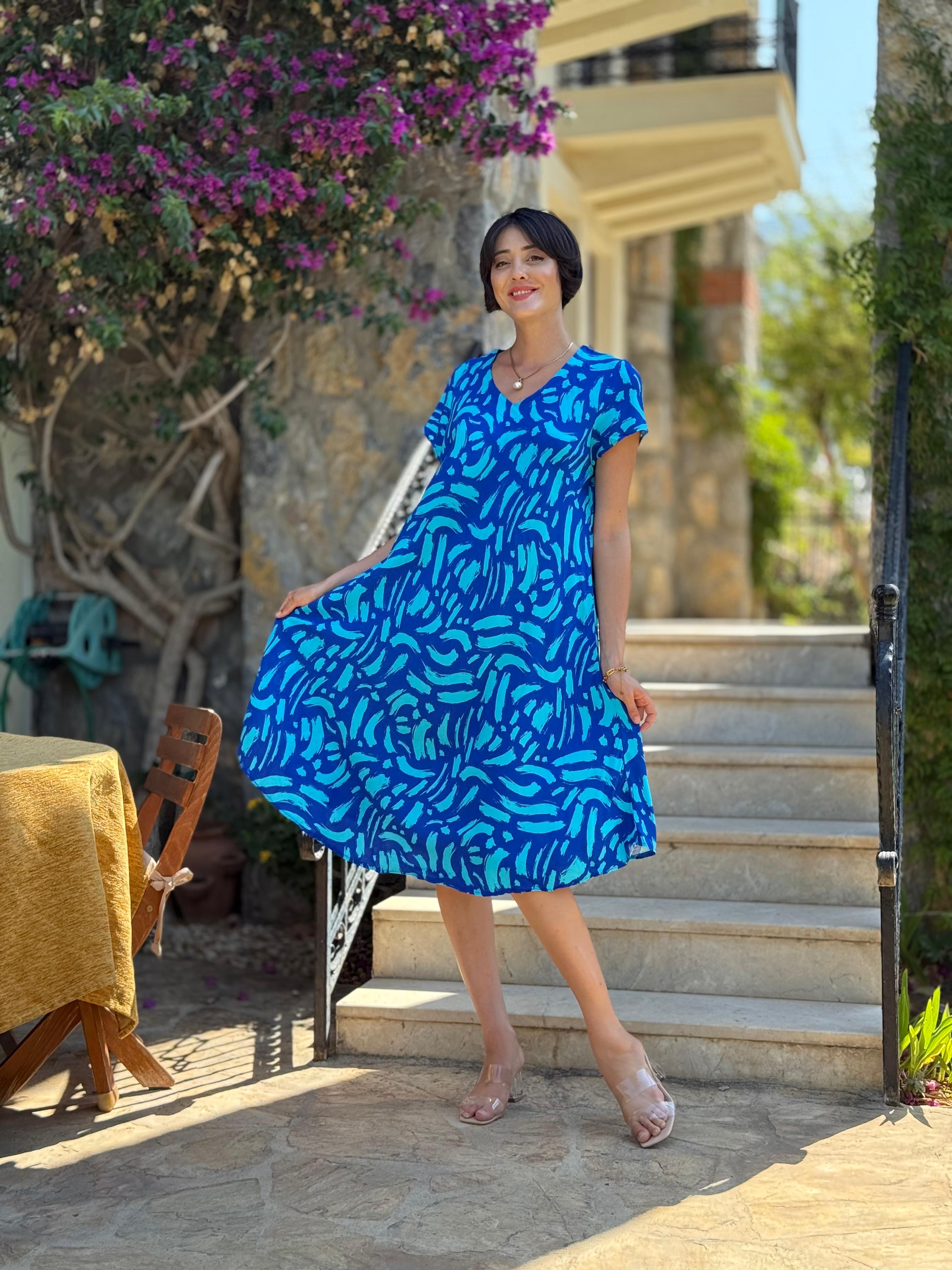 Ms15005 Vestido Frida Viscosa