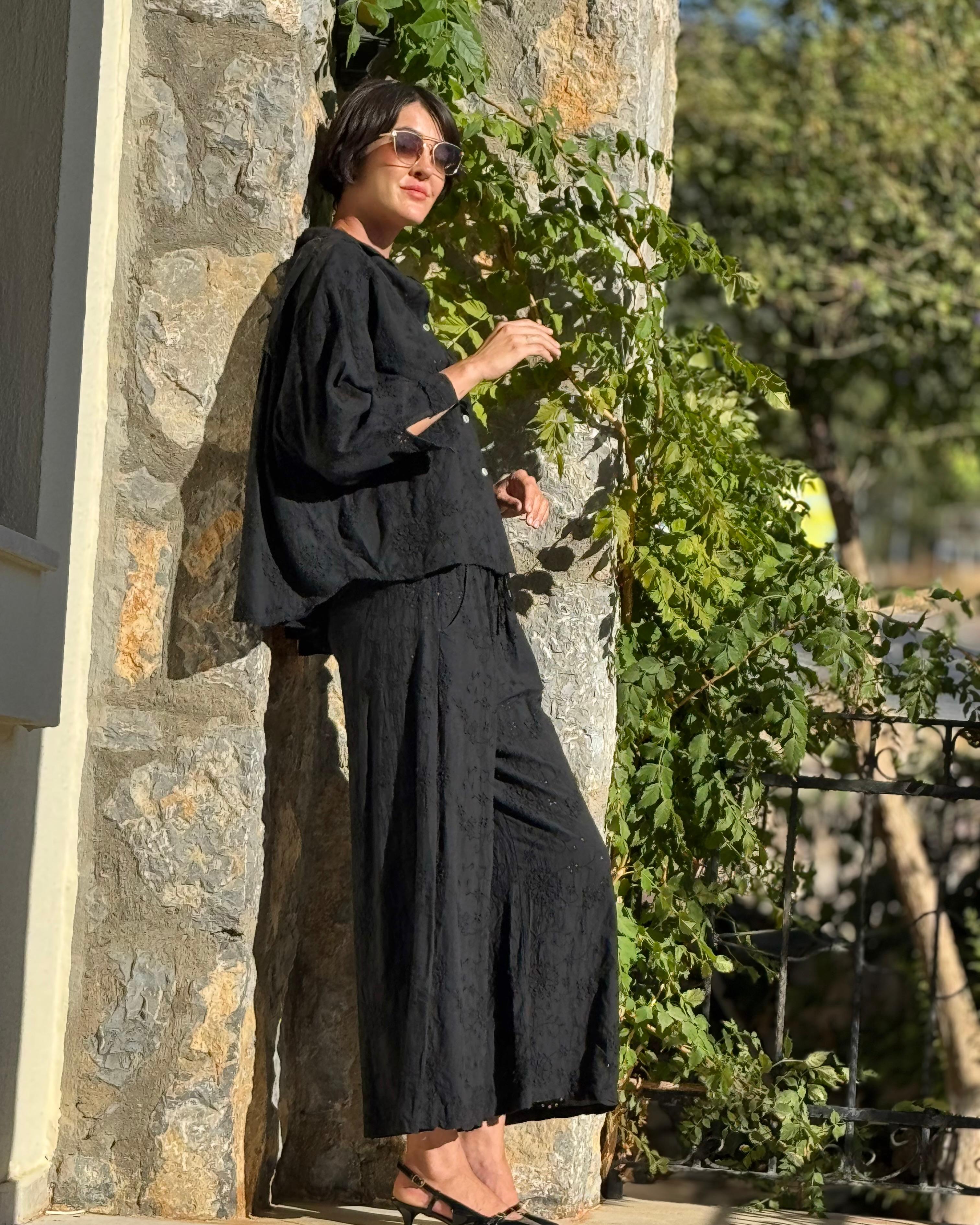 NC11056 İtalyan Fisto Takım Siyah