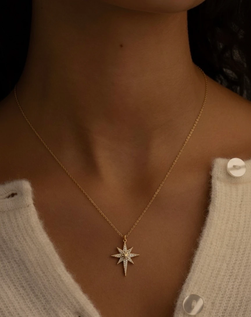 Kutup Yıldızı Kolye 