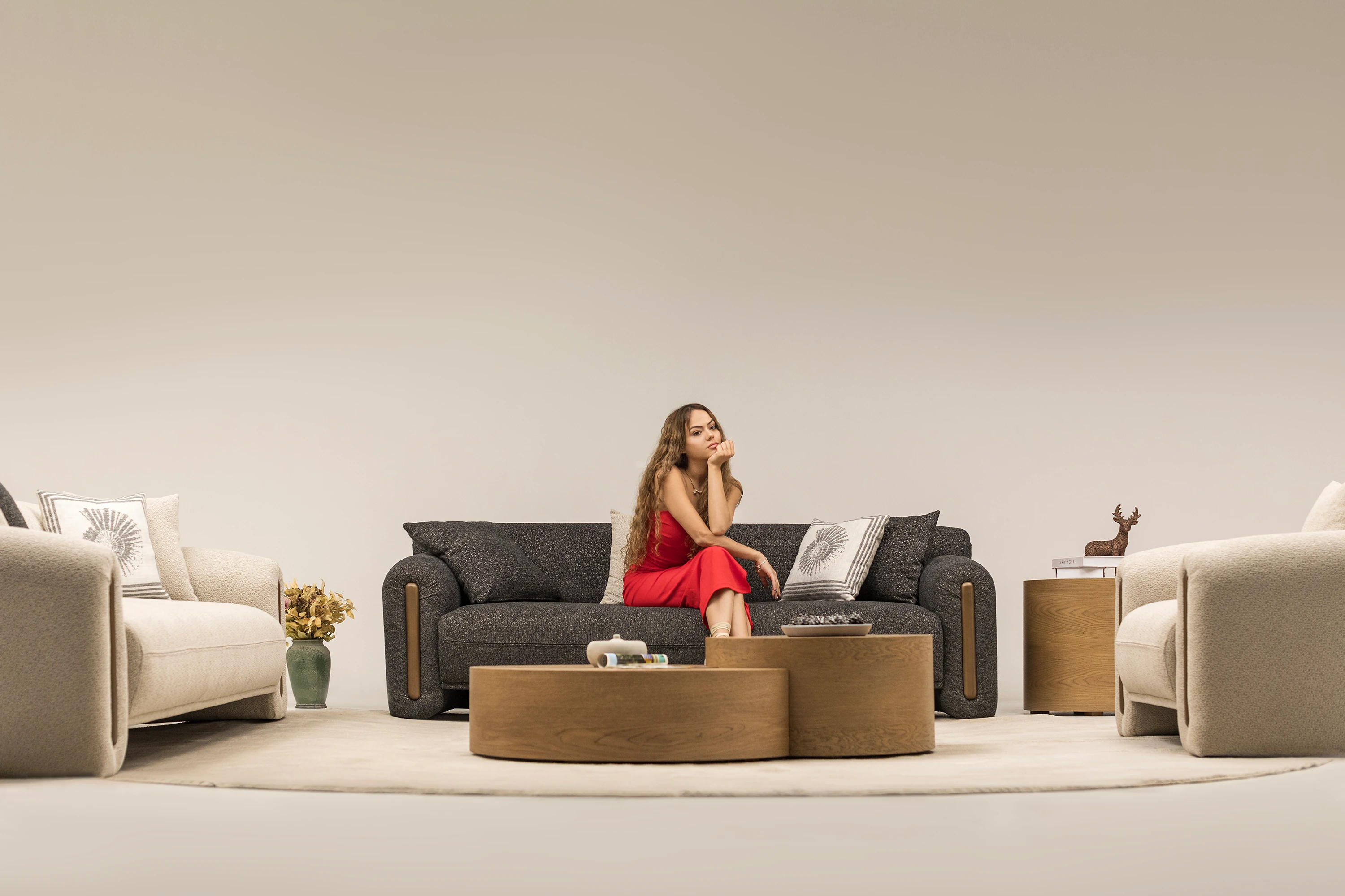 Magnum Ahşap Koltuk Takımı