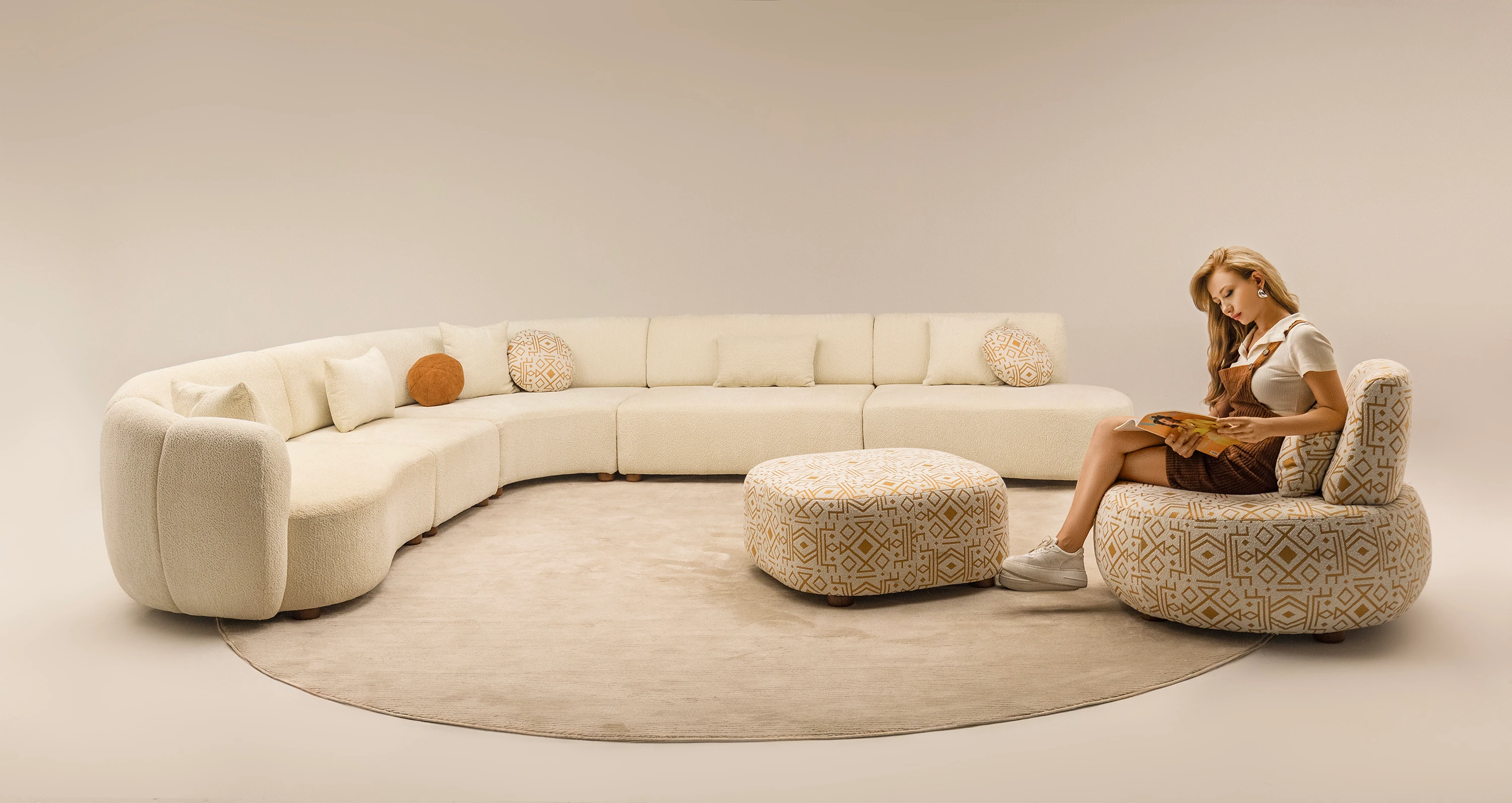 Bodrum Modüler Köşe Takımı