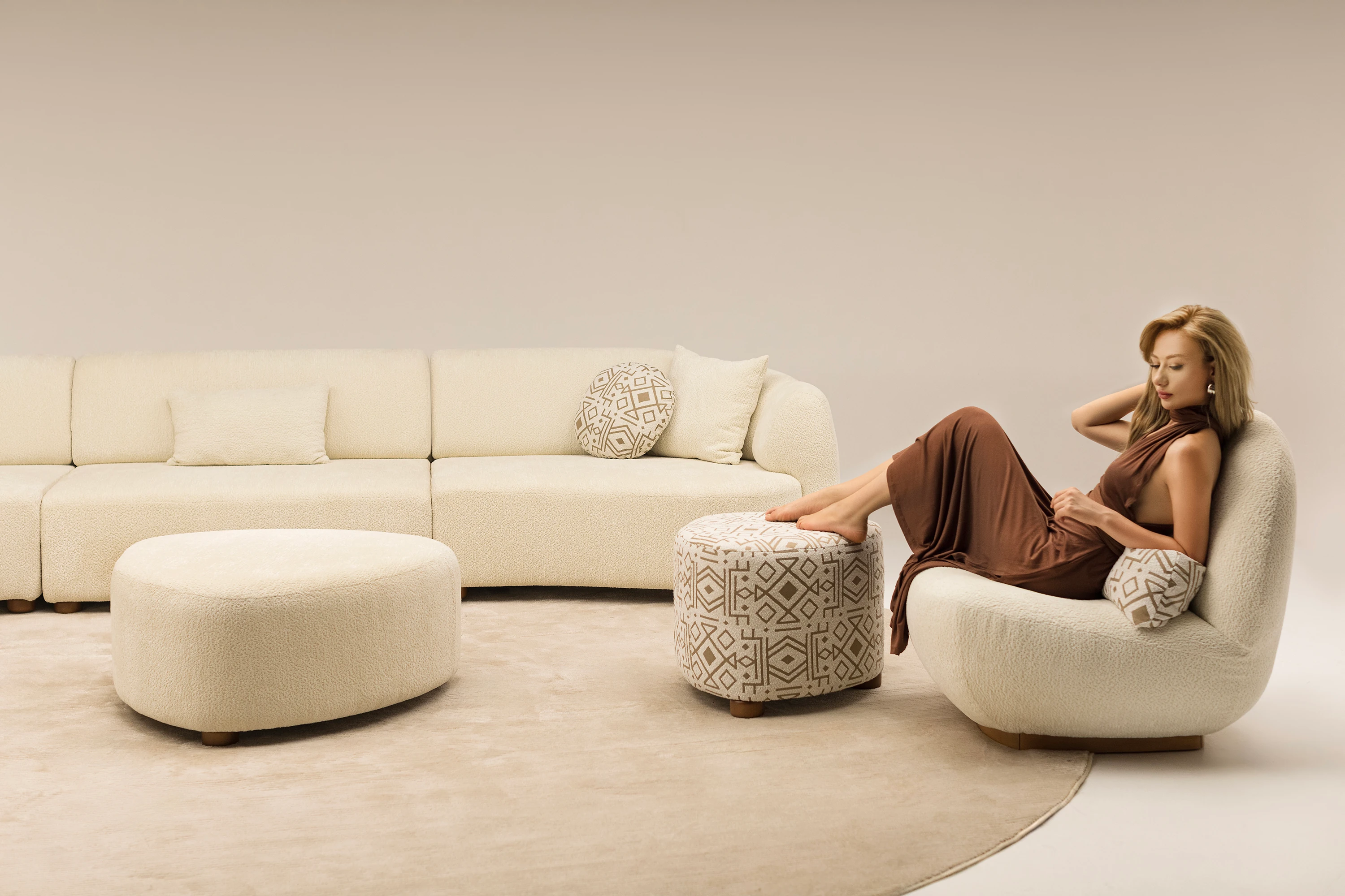 Bodrum Modüler Köşe Takımı