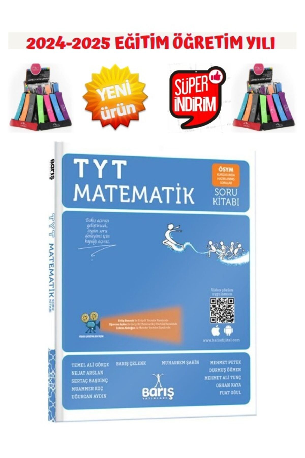 Barış Çelenk Güncel 2025 Tyt Matematik Soru Bankası (Ösym Tarzında)+Kalemlik