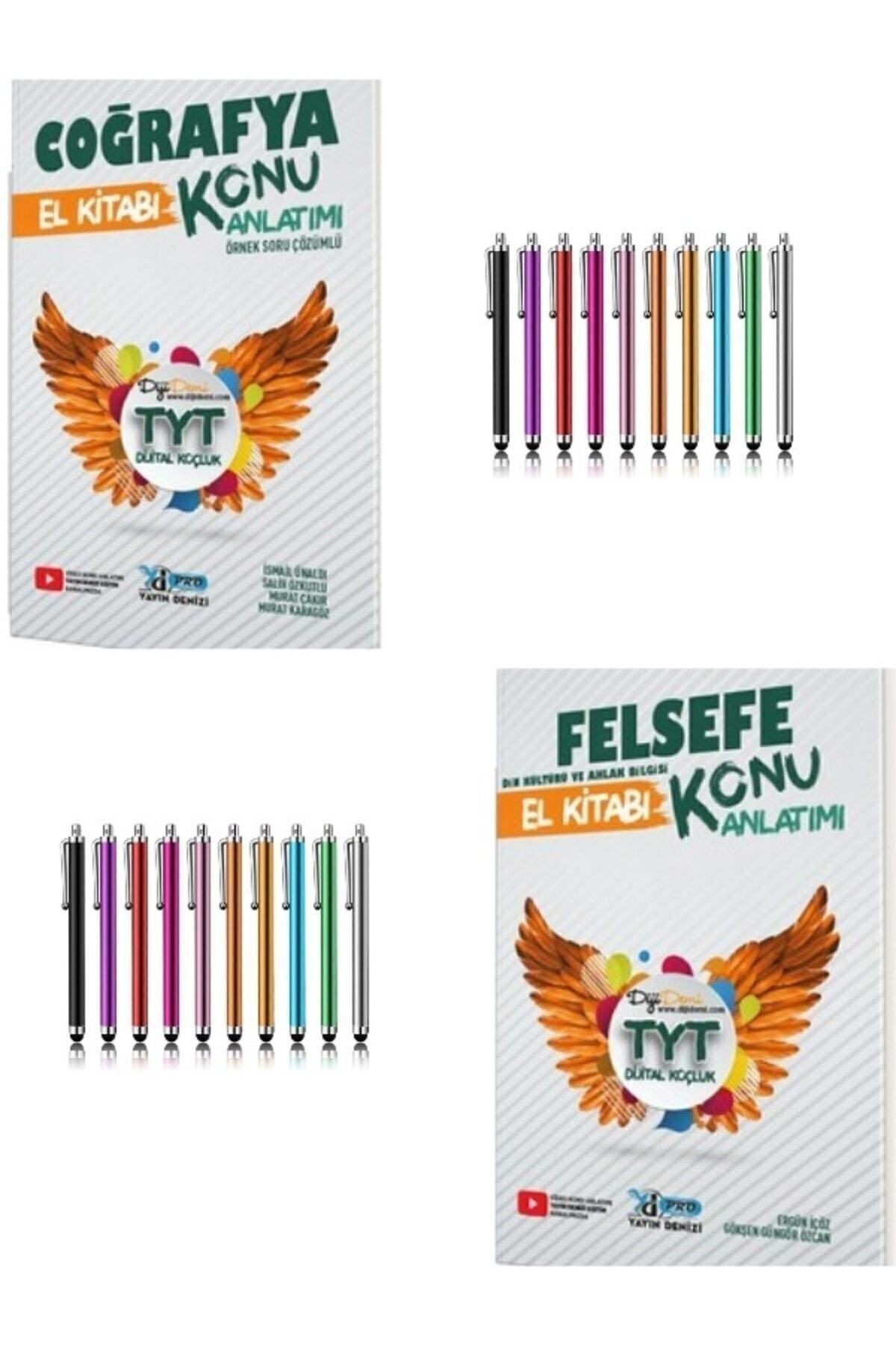 2024 Tyt Coğrafya-Felsefe Konu Anlatımlı El Kitabı+dokunmatik Kalem