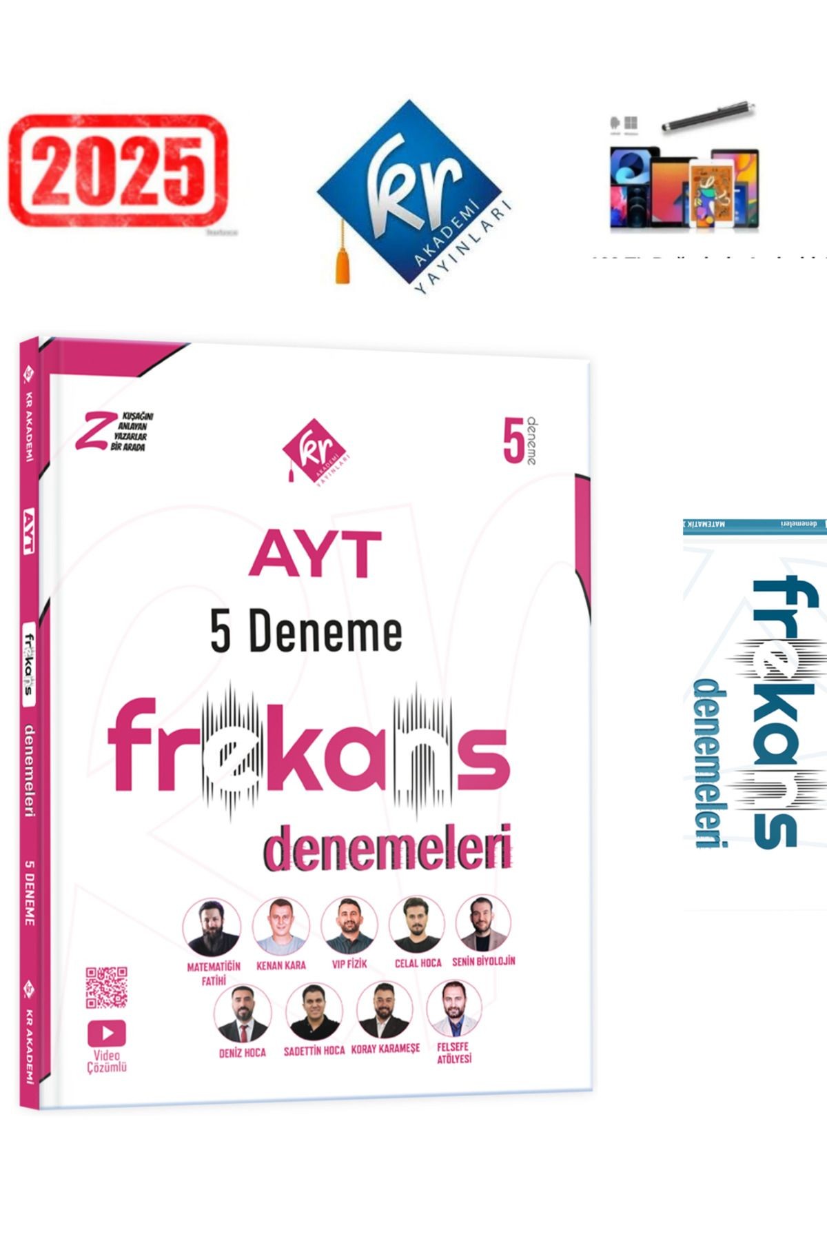AYT 5 Frekans Denemeleri+Dokunmatik Kalem Kr