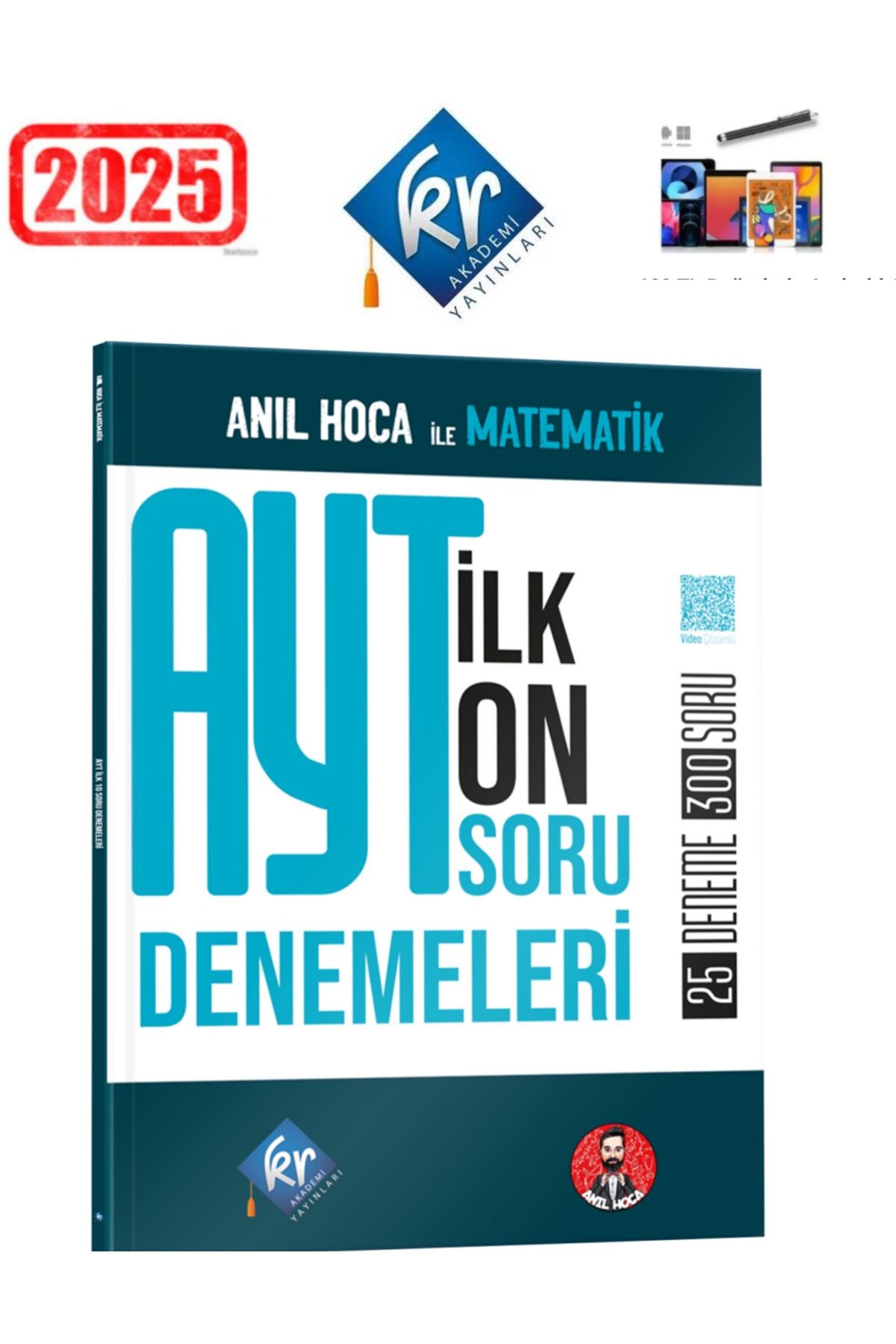 Anıl Hoca İle Matematik AYT İlk 10 Soru Denemeleri KR Akademi+Android Kalem