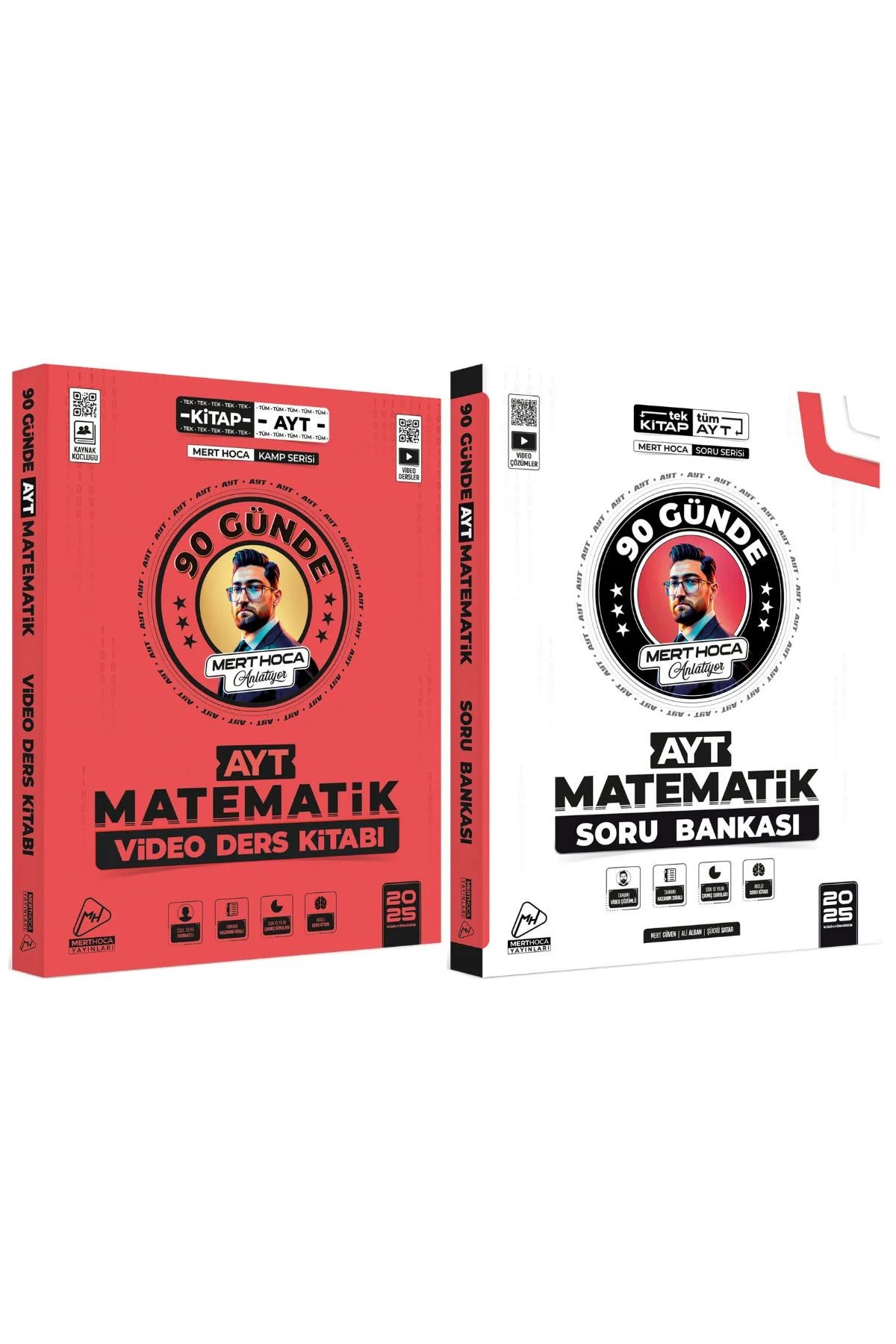 2025 Mert Hoca 90 Günde Ayt Matematik Kampı Video Ders Kitabı Ve 90 Günde Ayt Matematik Soru Bankası