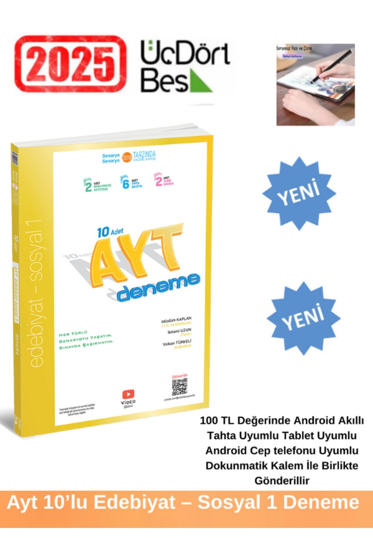 345-ayt 10 Lu Edebiyat - Sosyal 1 Deneme 2025 Baskı Uyumlu