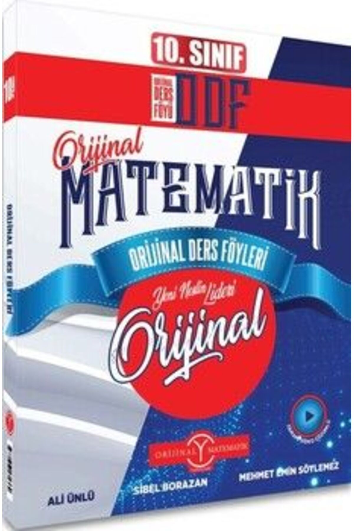 Orijinal 10. Sınıf Matematik ODF Orijinal Ders Föyleri Ayraç Hediyeli Fenomen Önerili