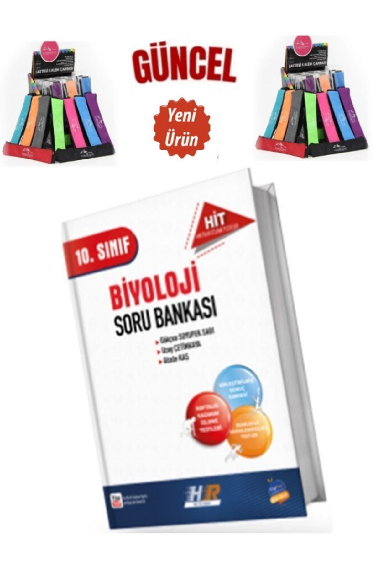 Güncel 10.Sınıf Biyoloji HİT Video Çözümlü Soru Bankası+Cambridge Kalemlik