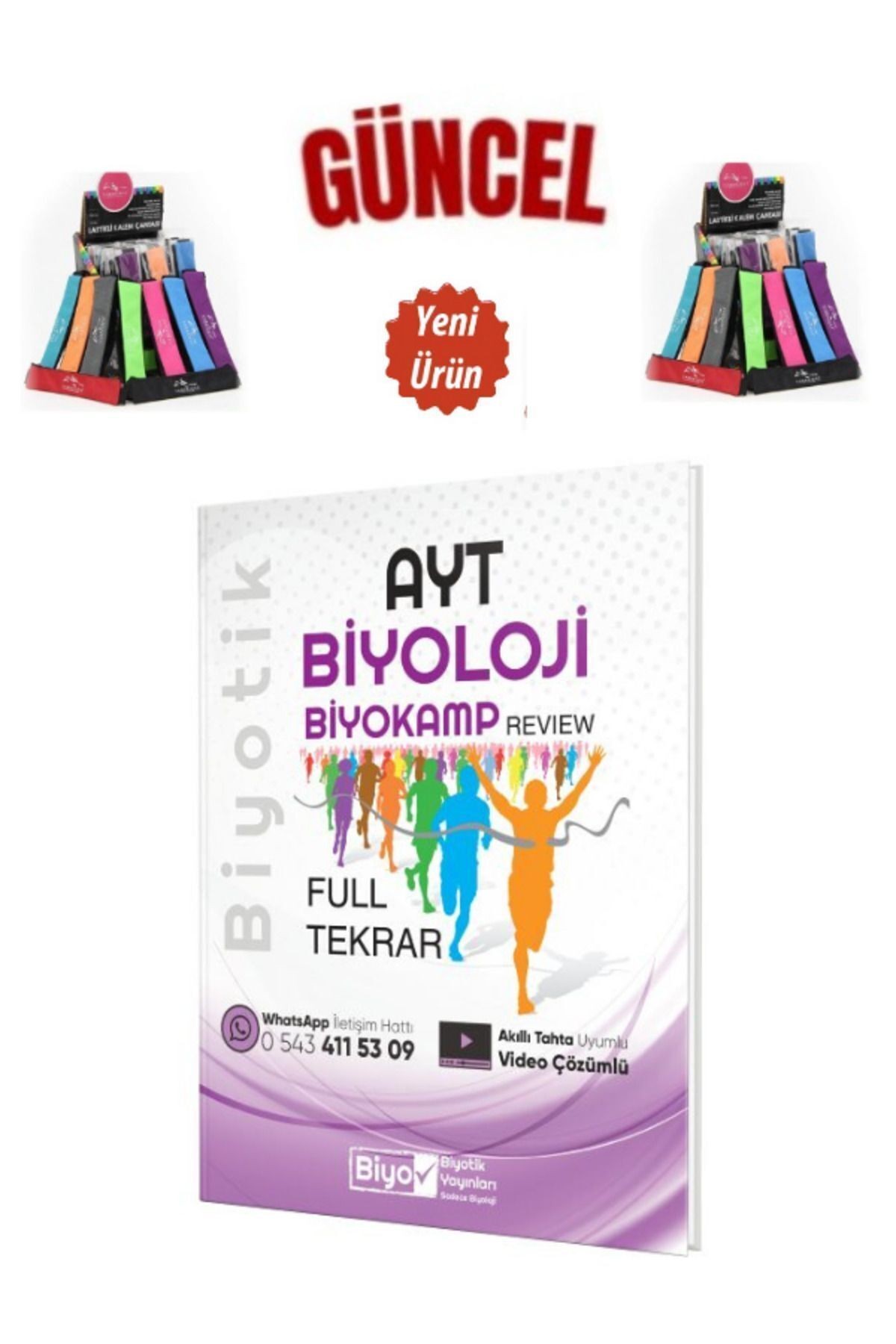 Ayt Biyoloji Full Tekrar Biyokamp Revıew Video Çözümlü +Cambridge Kalemlik