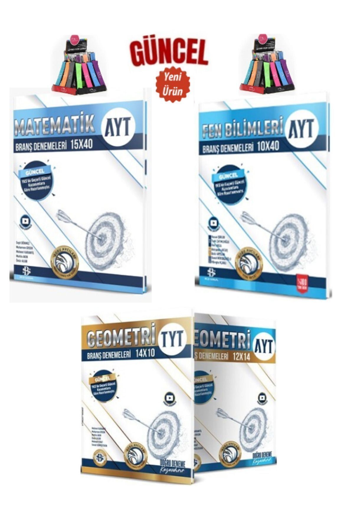 2025 Ayt Fen-matematik-geometri(1168SORU)deneme Seti Kalemlik