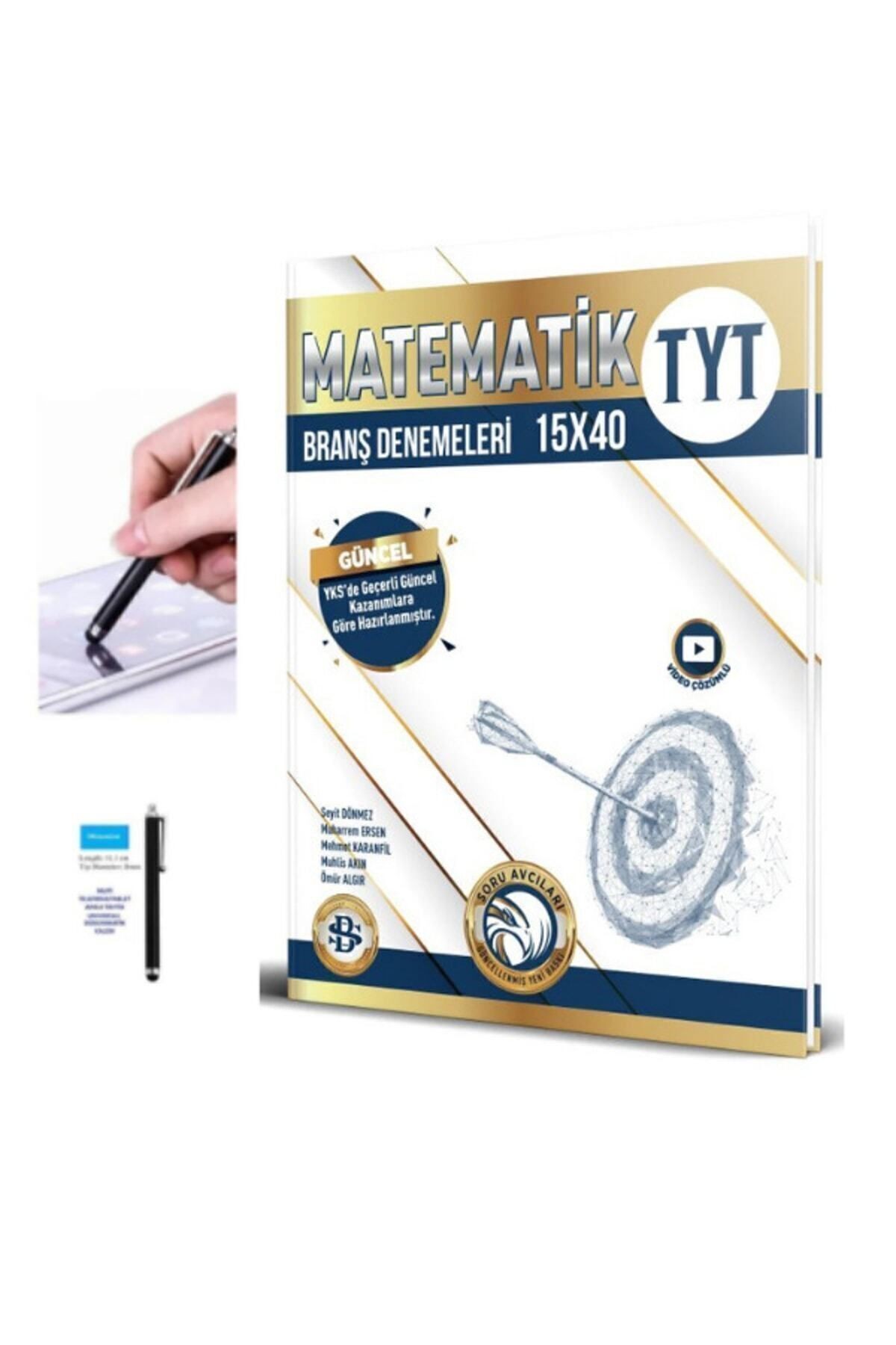 2024 Tyt Matematik 15 X 40 Branş Denemeleri+dokunmatik Kalem