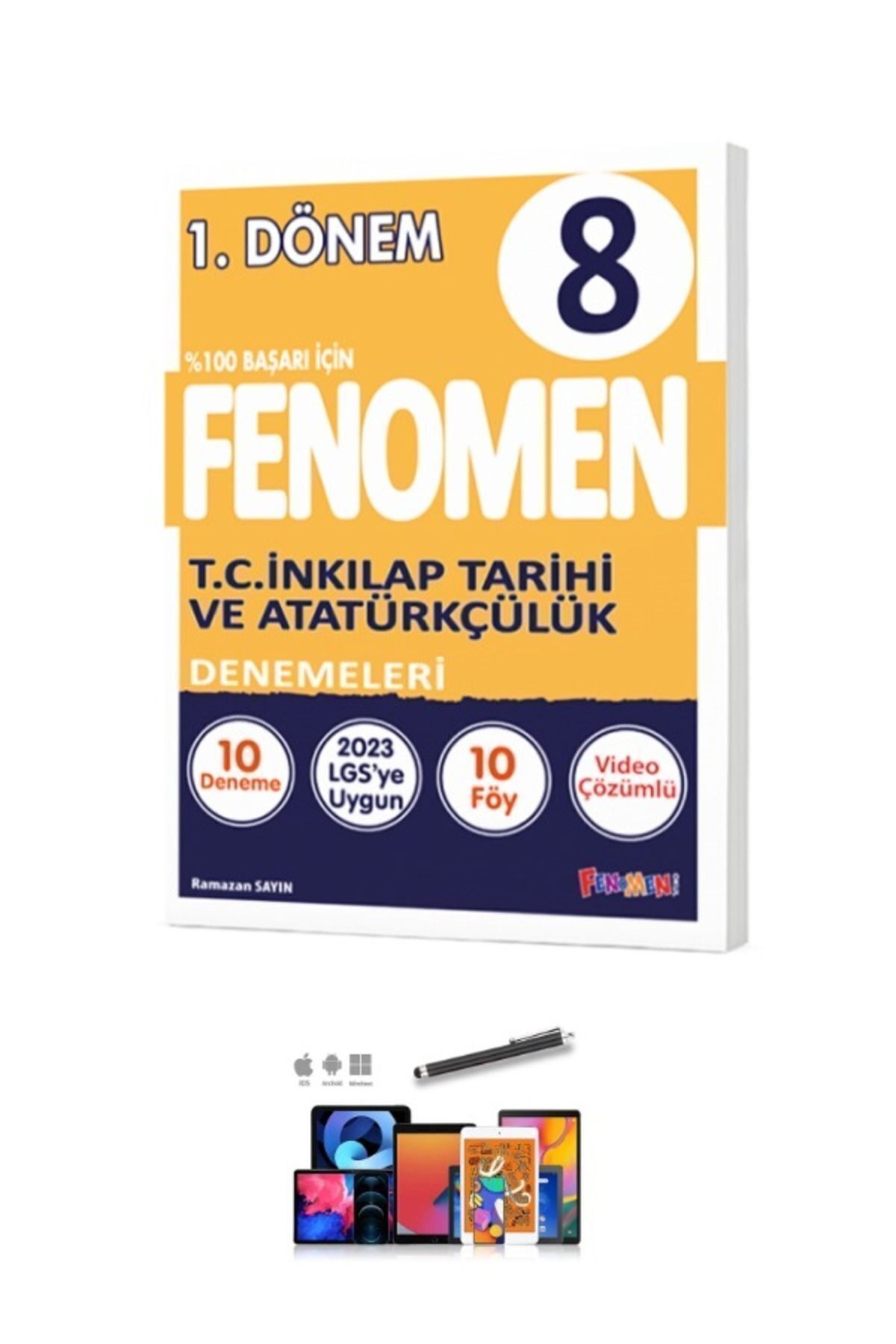 2024 Kurmay 8.Sınıf 1.Dönem Lgs Hazırlık İnk.Tarihi(10 Deneme+10Föy))DenemeKalem+Kalemlik