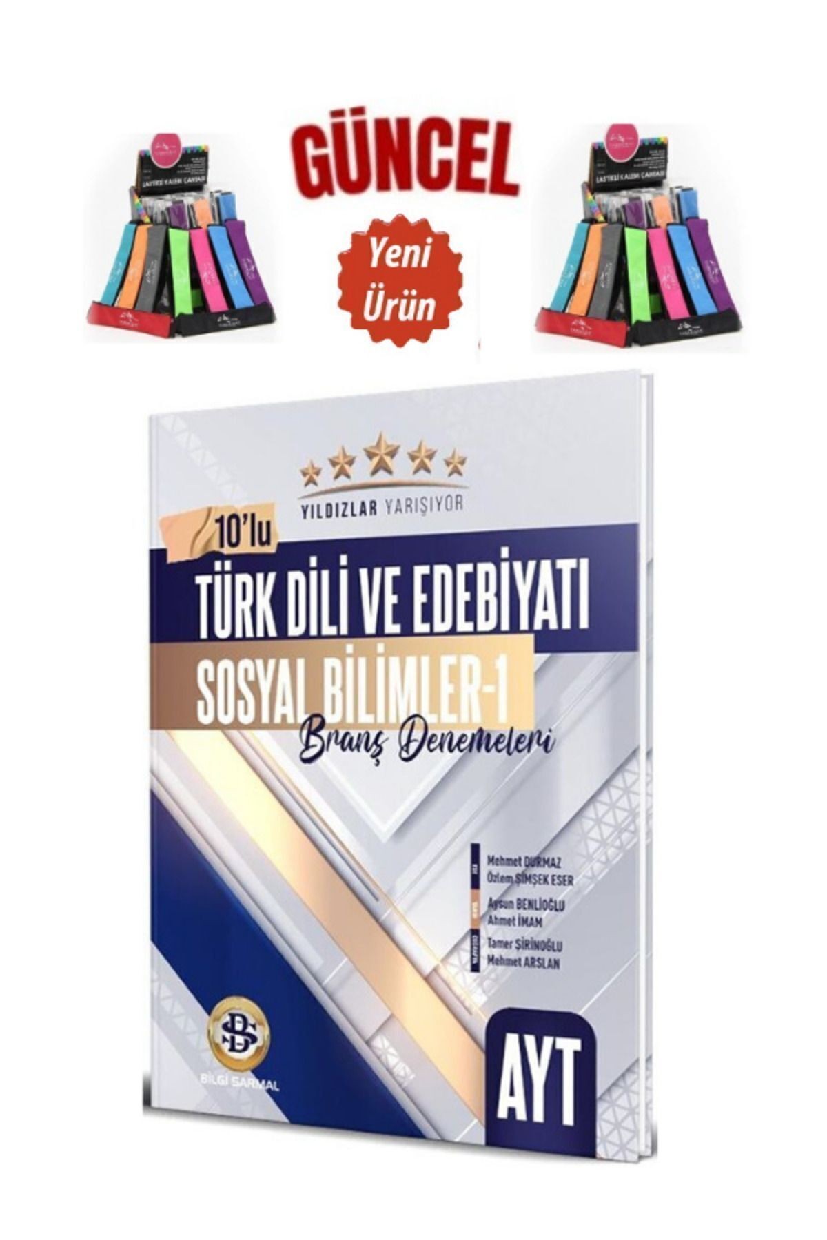 2025 Ayt Türk Dili Ve Ede. Sosyal Bil. 1 Yıldızlar Yarışıyor 10 Lu Branş Deneme Kalemlik