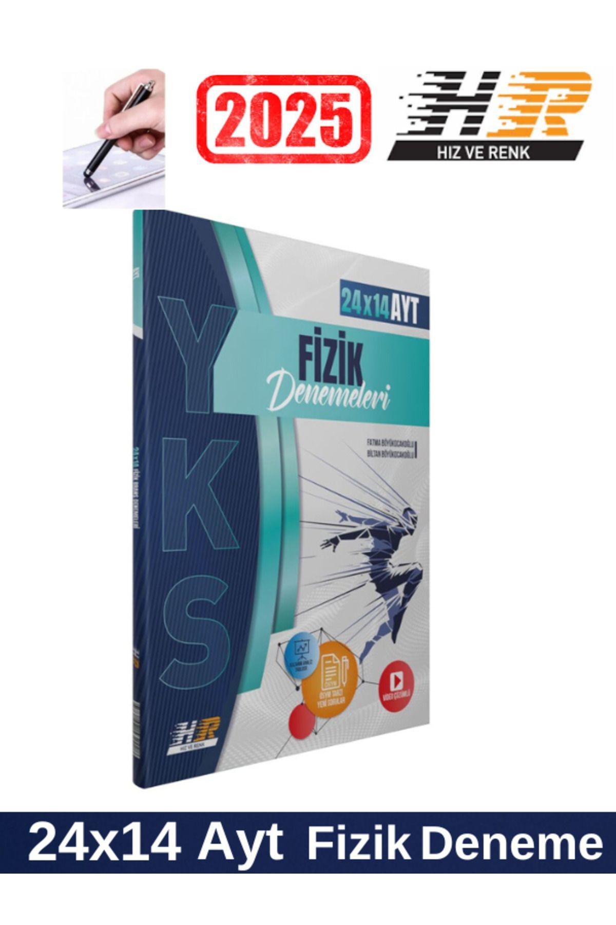 2025 AYT Fizik 24 x 14 Denemeleri+Android Kalem