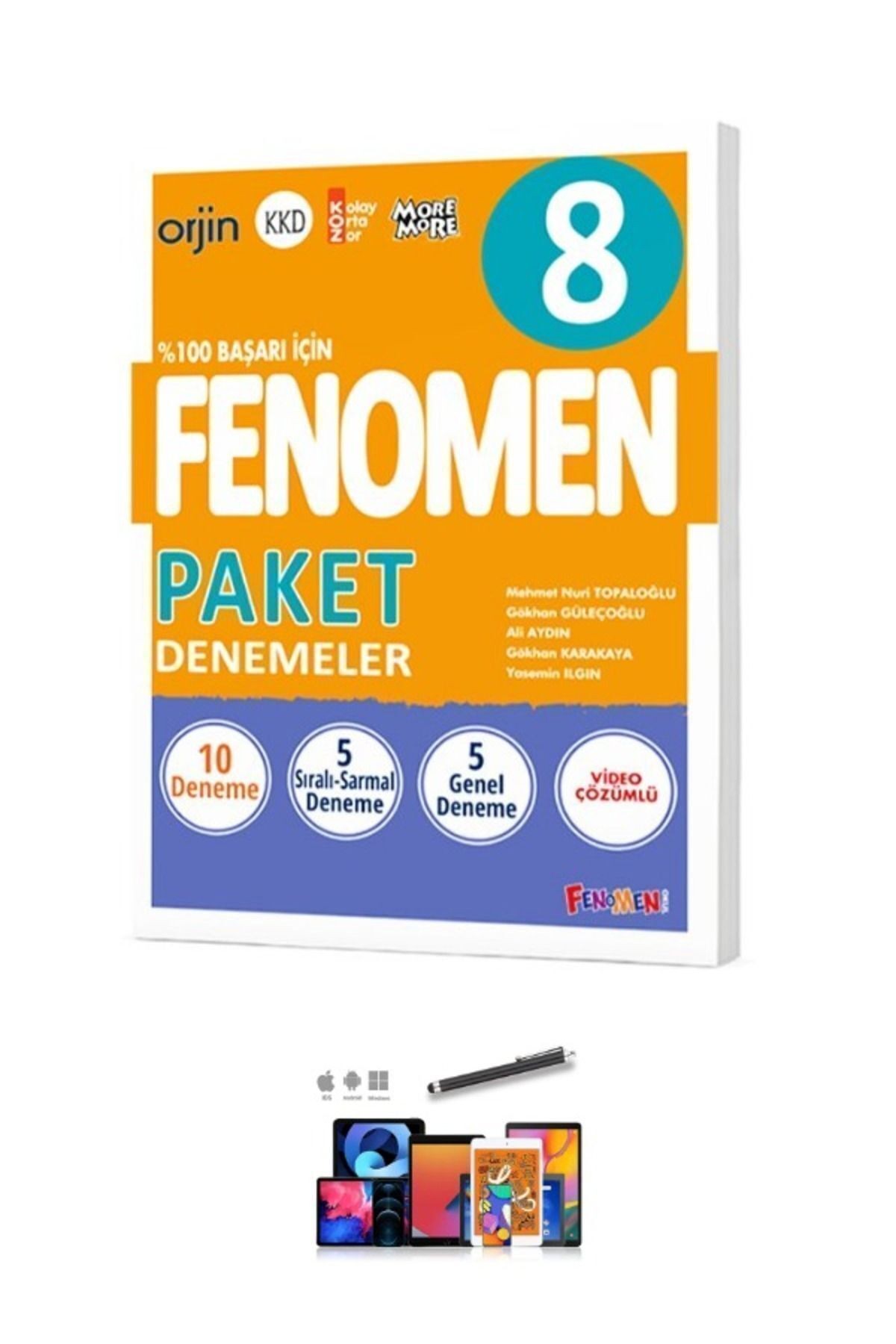 2024 Güncel Lgs 8.Sınıf 5 Sıralı Sarmal 5 Genel Video Çözümlü 10 Paket Deneme Seti+ Kalem