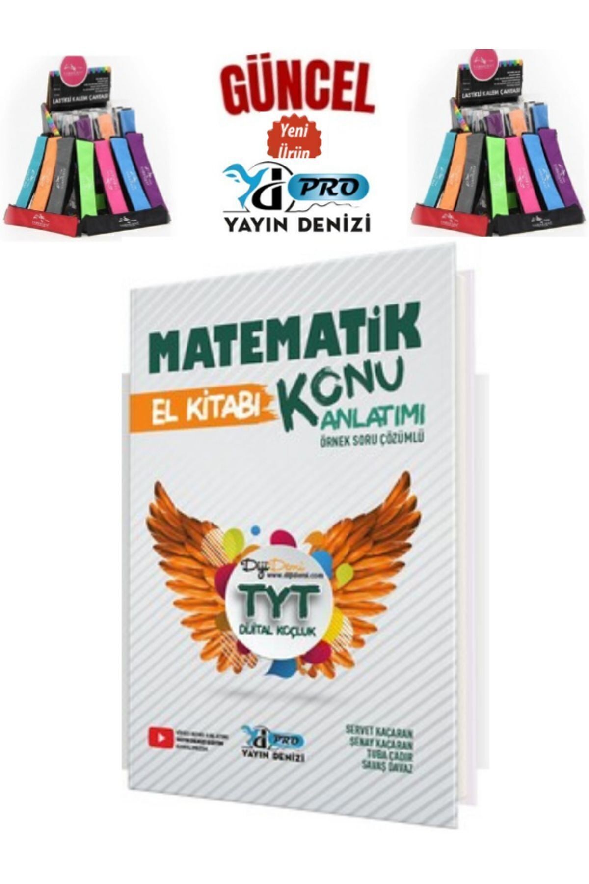 Güncel TYT Matematik Örnek Soru Çözümlü Konu Anlatım Pro El Kitabı+Kalemlik