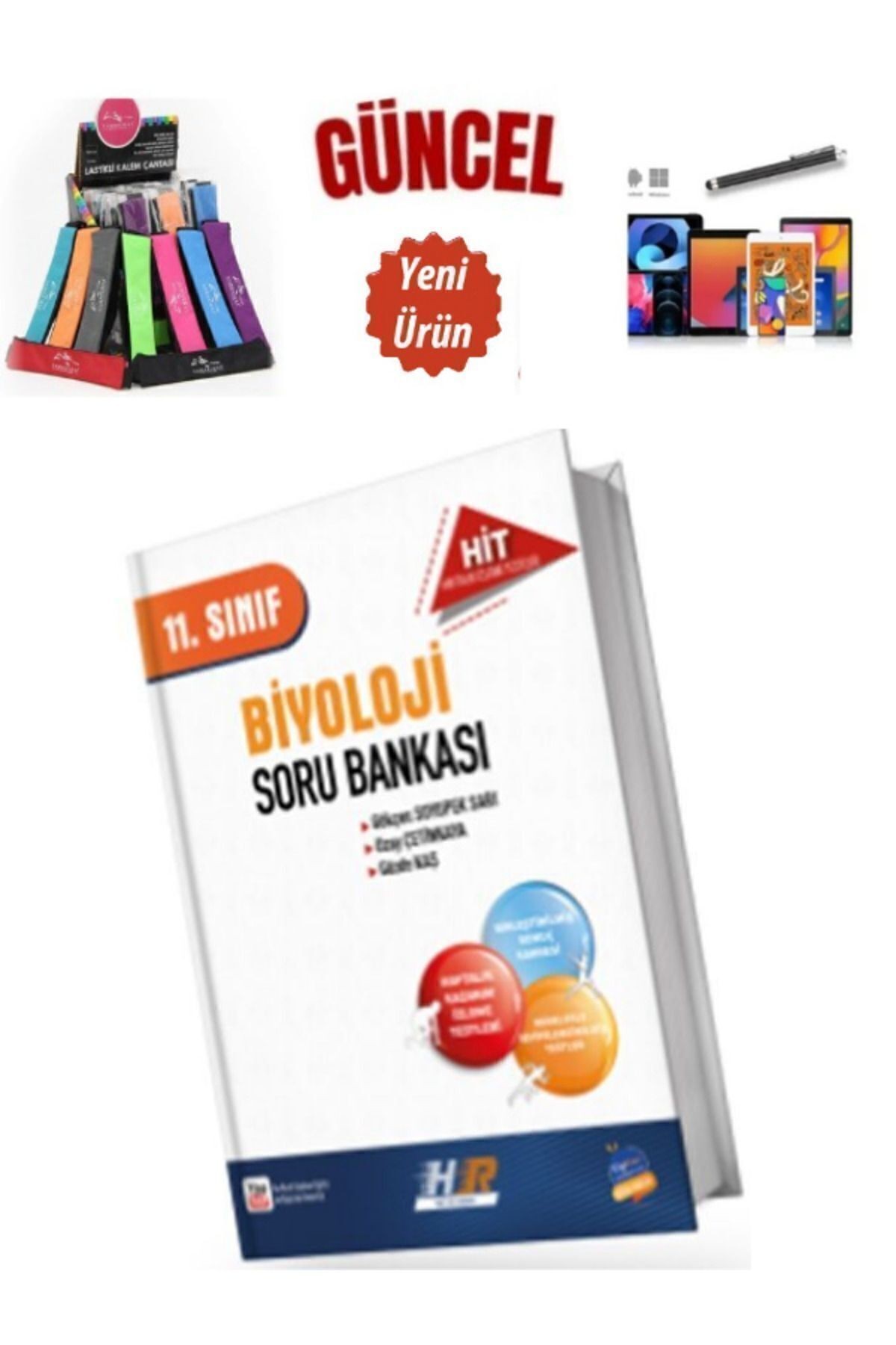 Güncel 11.Sınıf Biyoloji HİT Video Çözümlü Soru Bankası+Cambridge Kalemlik