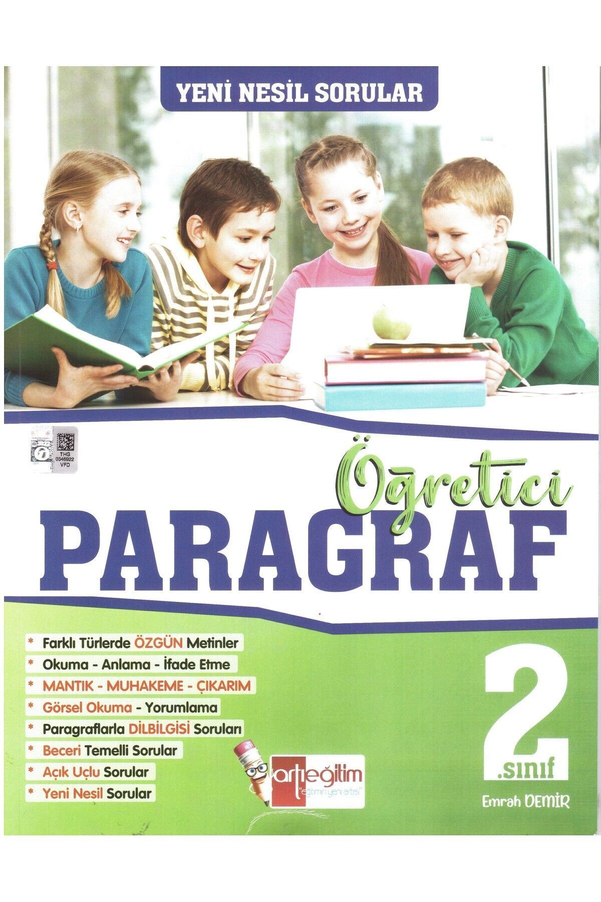 2. Sınıf Yeni Nesil Sorularla Öğreten Paragraf Kitabı