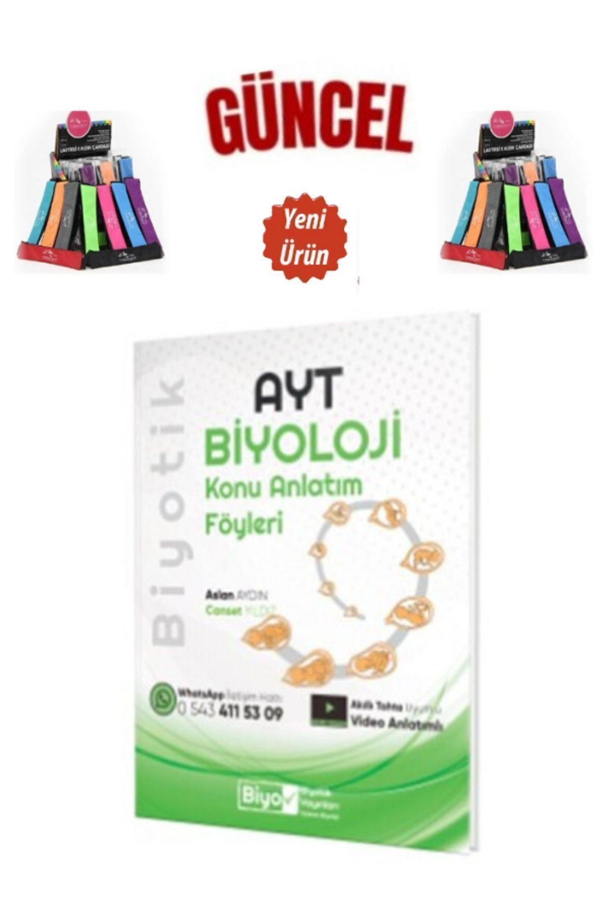 AYT Biyoloji Konu Anlatım Föyleri Video Anlatımlı+Cambridge Kalemlik