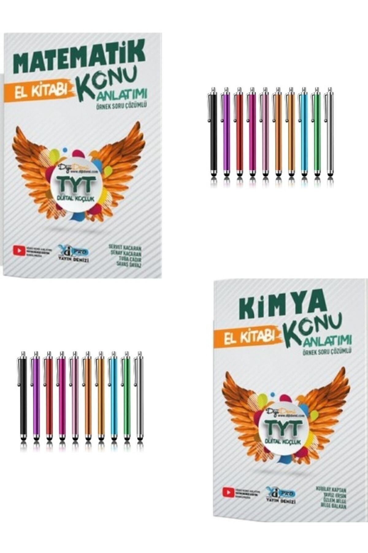 2024 Tyt Matematik-kimya Konu Anlatımlı El Kitabı Dokunmatik Kalem
