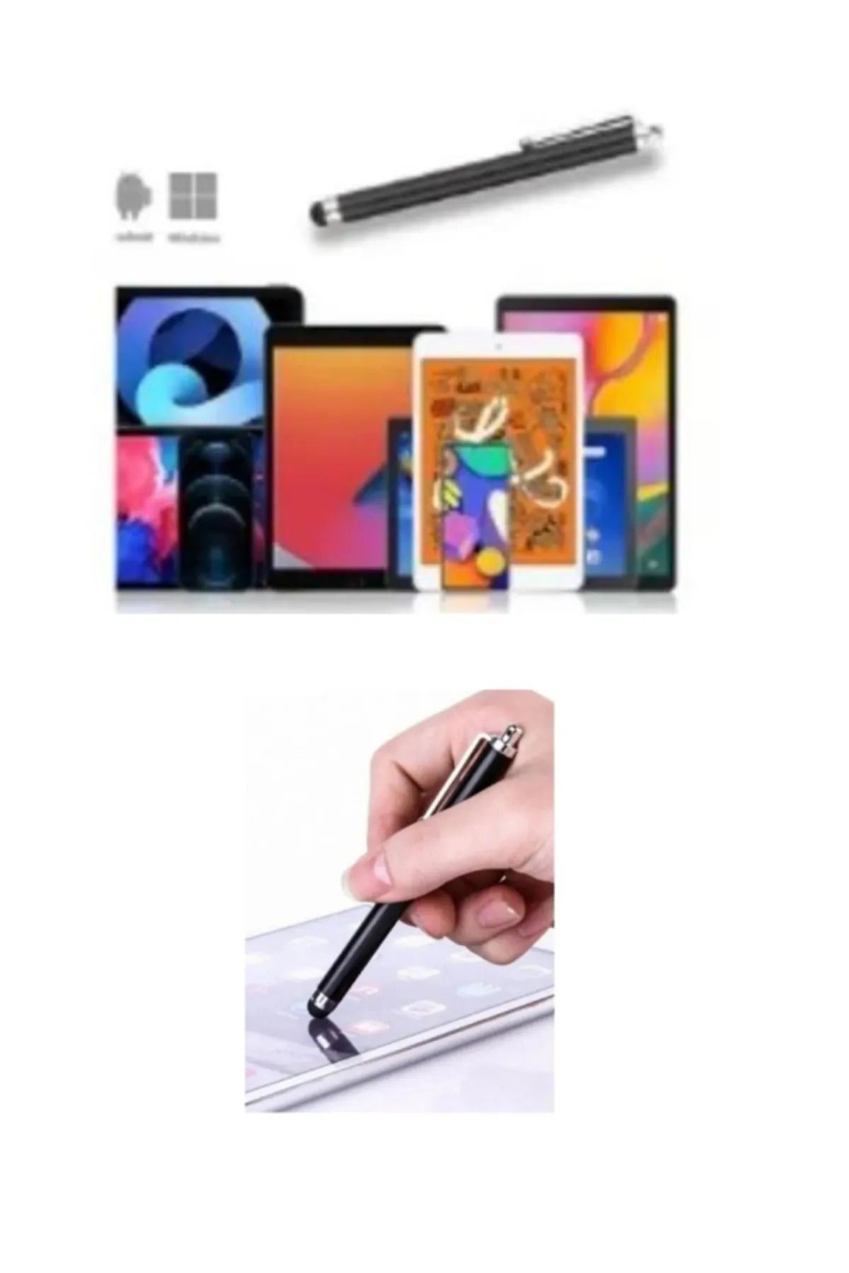 Ömer Can Keman Eğitimi 2. 3. Ve 4. Bölüm Son Baskı Lastikli Kalemlik Android Tablet Kalemi