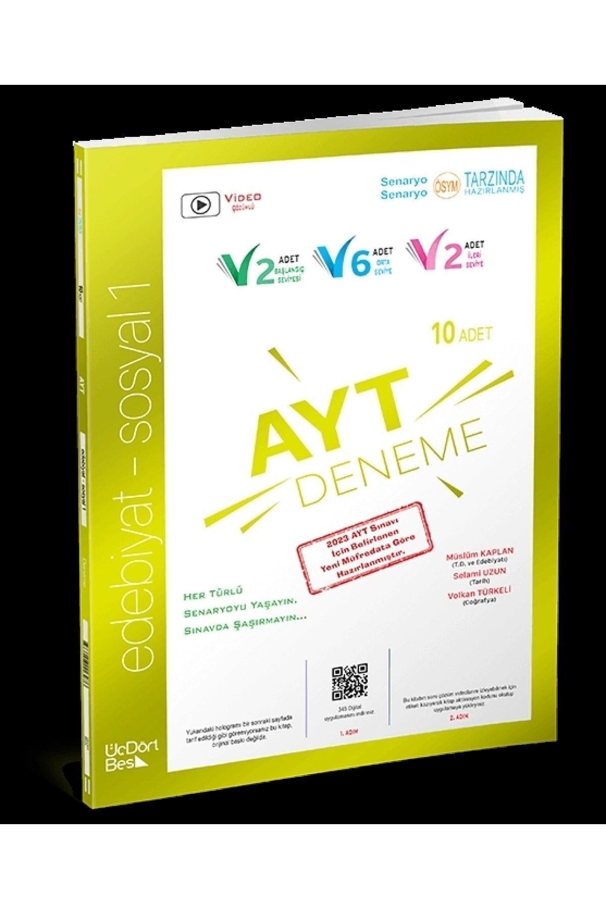 2025 Ayt 10’lu Edebiyat – Sosyal 1 Deneme