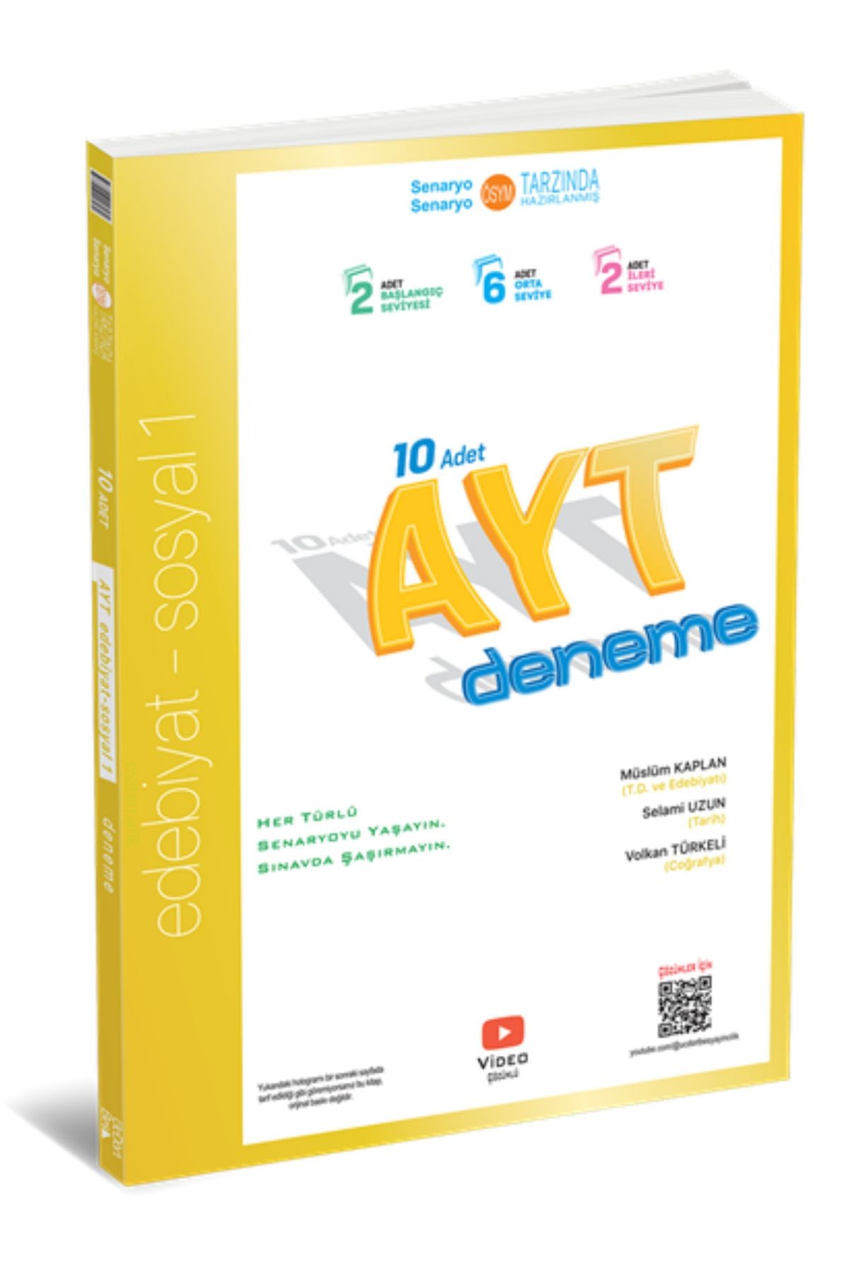 Ayt 10'lu Edebiyat - Sosyal 1 Deneme