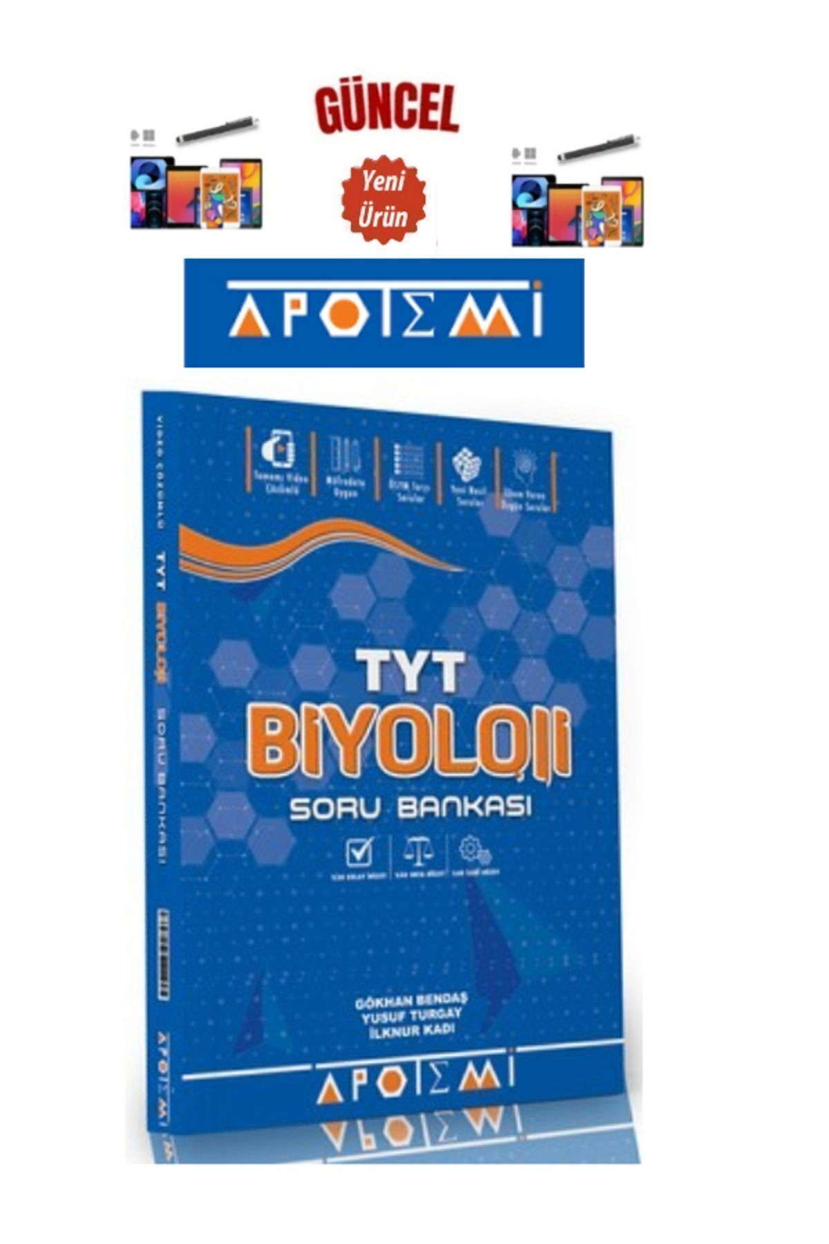 Güncel %100 Ösym Tarzında Tyt Biyoloji Tamamı Video Çözümlü Soru Bankası+Kalemlik