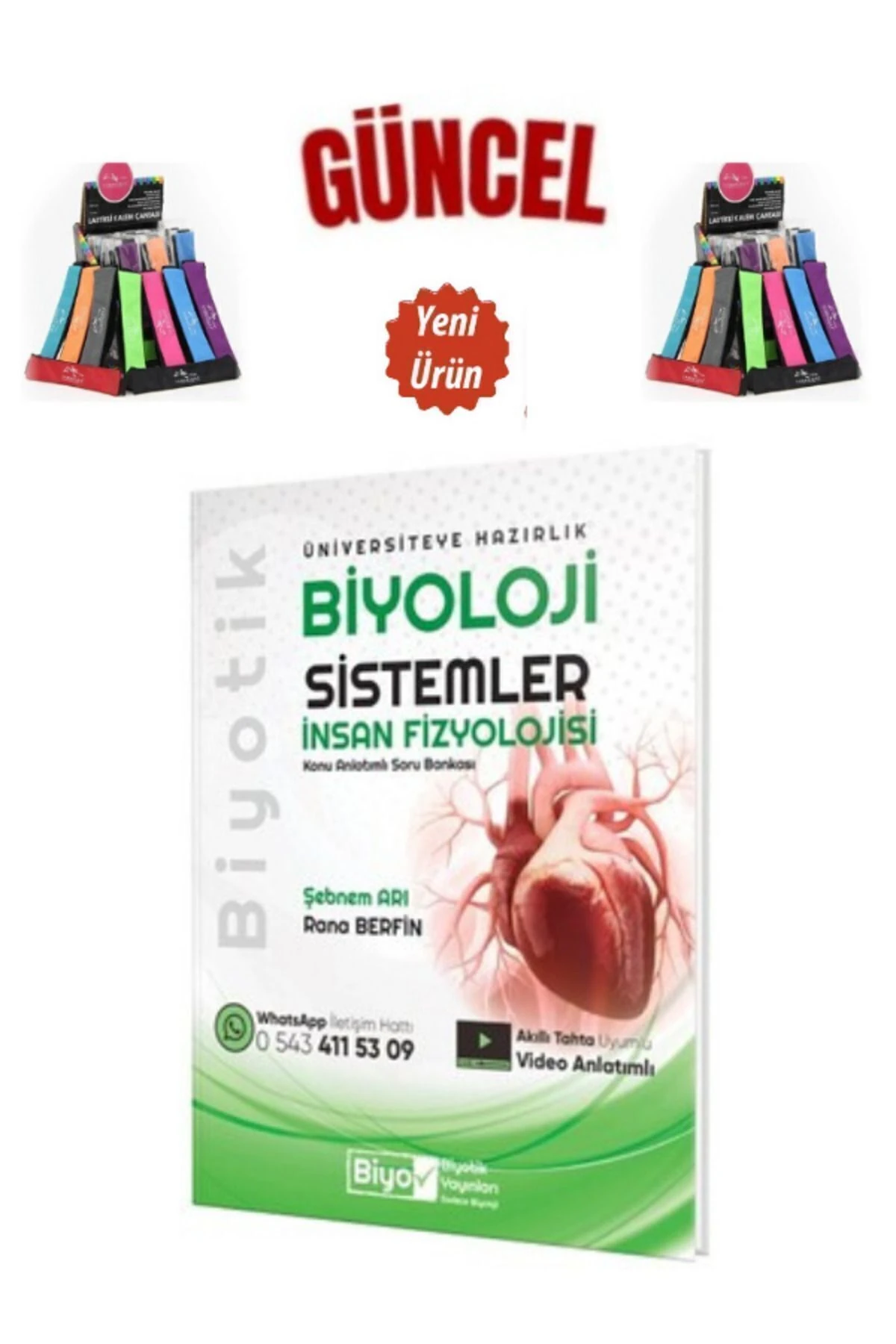 Biyoloji Sistemler İnsan Fizyolojisi Video Konu Anlatımlı+Cambridge Kalemlik