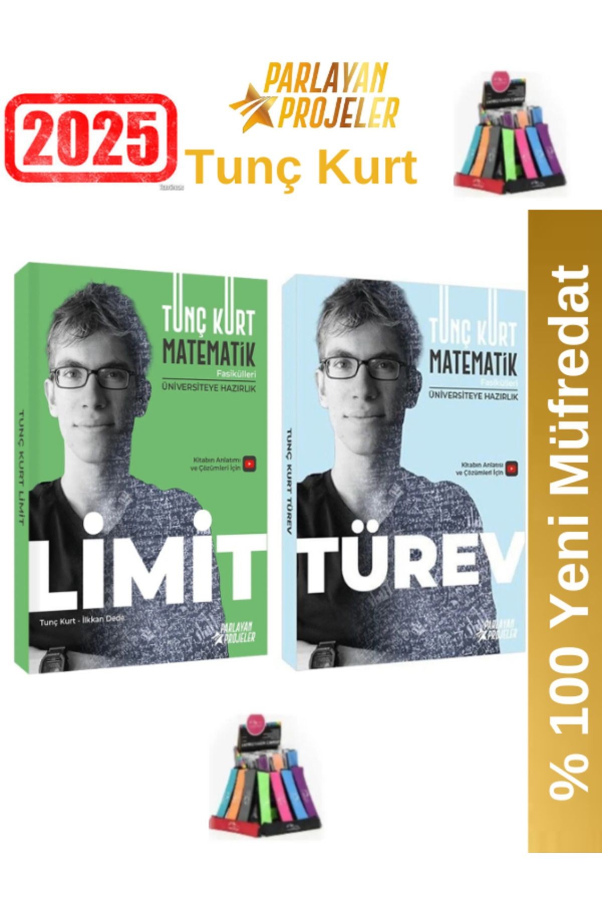 Parlayan Proje Tunç Kurt Limit-Türev Video Anlatımlı Soru Fasikül+Kalemlik