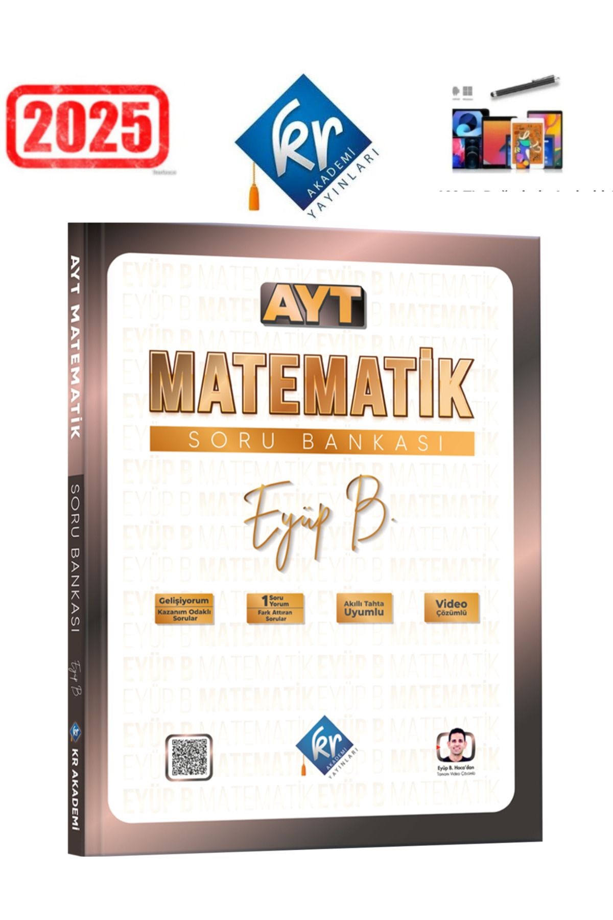 Eyüp B. AYT Matematik Soru Bankası KR Akademi+Android Kalem