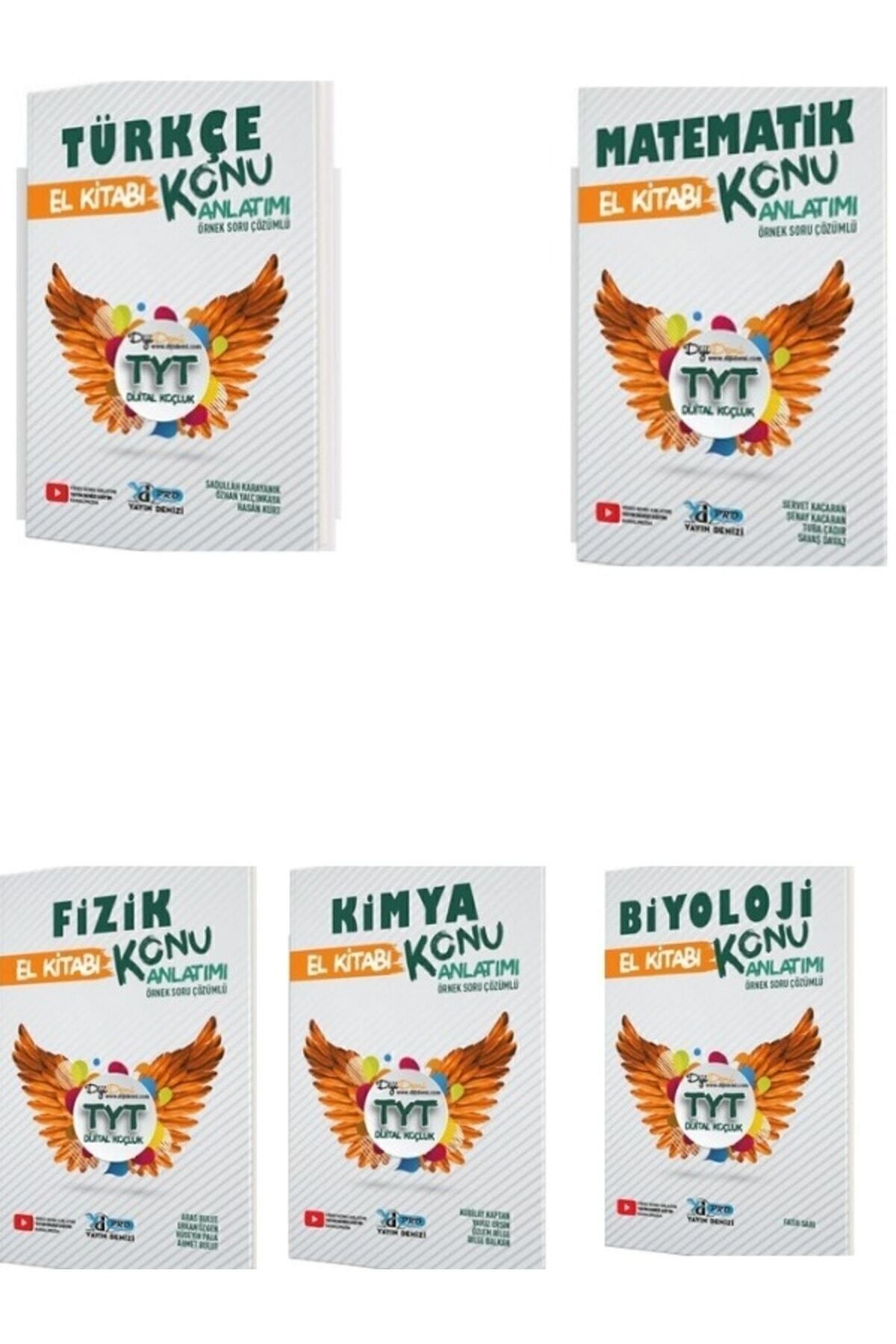 2024 Tyt Türkçe-Matematik-Fizik-Kimya-Biyoloji Konu Anlatımlı El Kitab+Dokunmatik Kalem