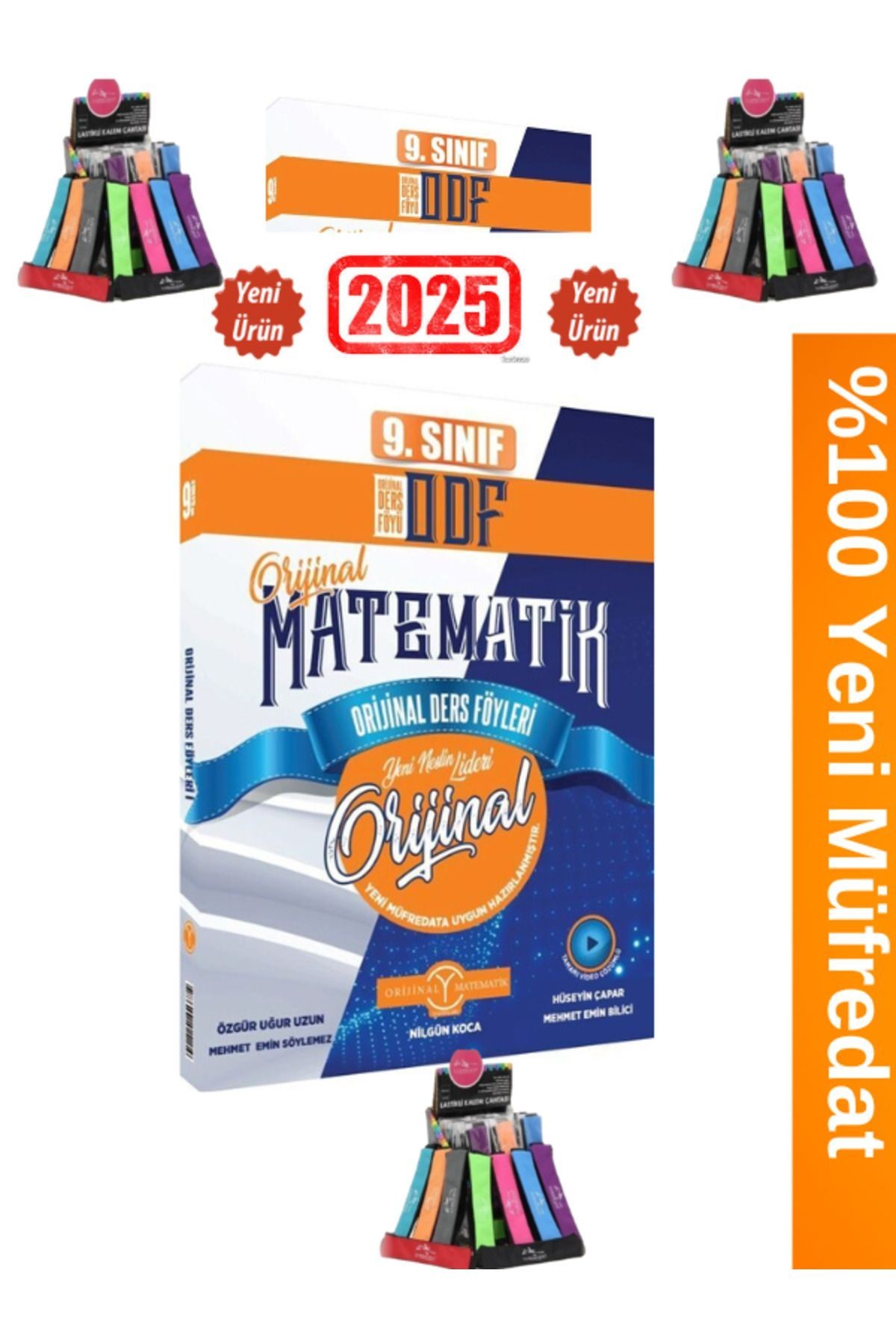 2025 9.Sınıf Matematik ODF KDT Seti %100 Yeni Müfredat Konu Anlatım Fasikül+Kalemlik