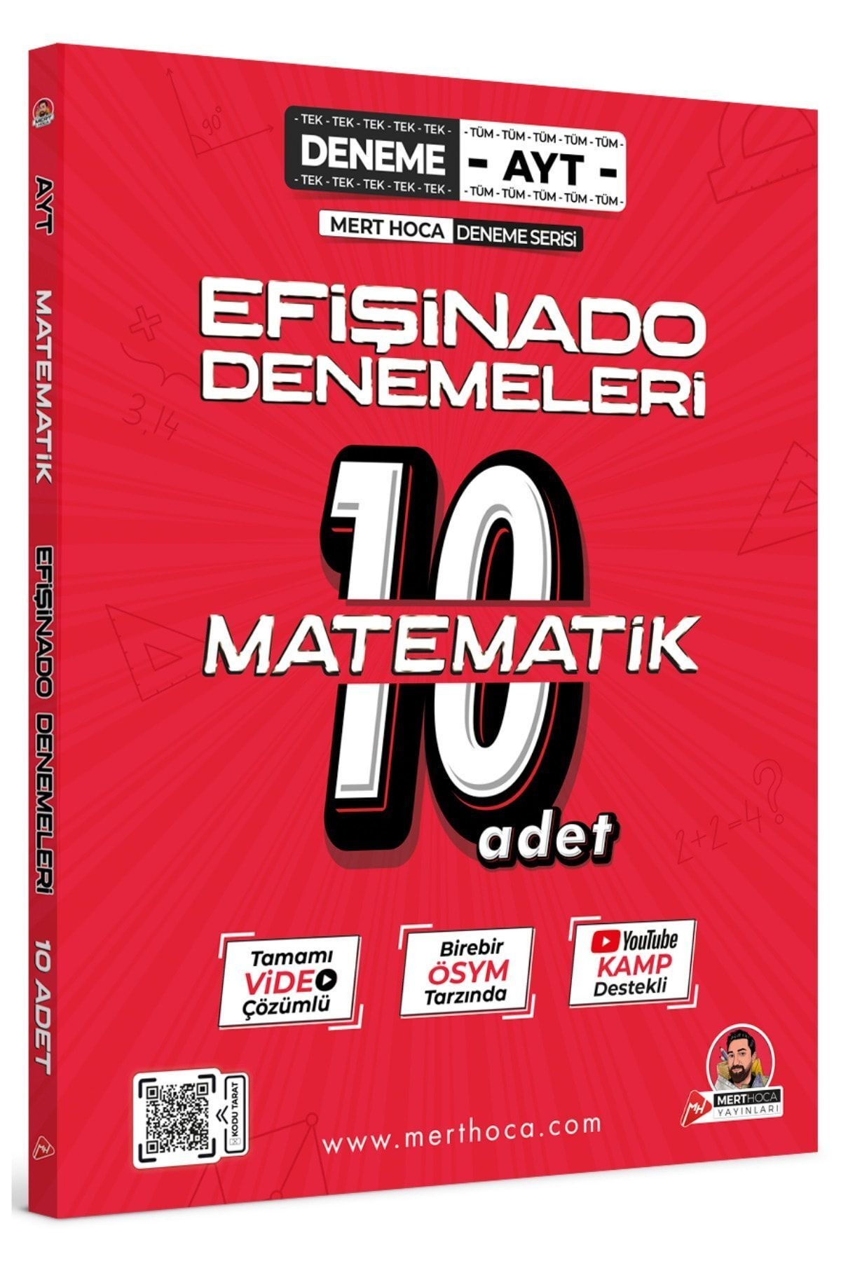 Mert Hoca Ayt Efişinado Matematik Denemeleri – 10’lu Deneme