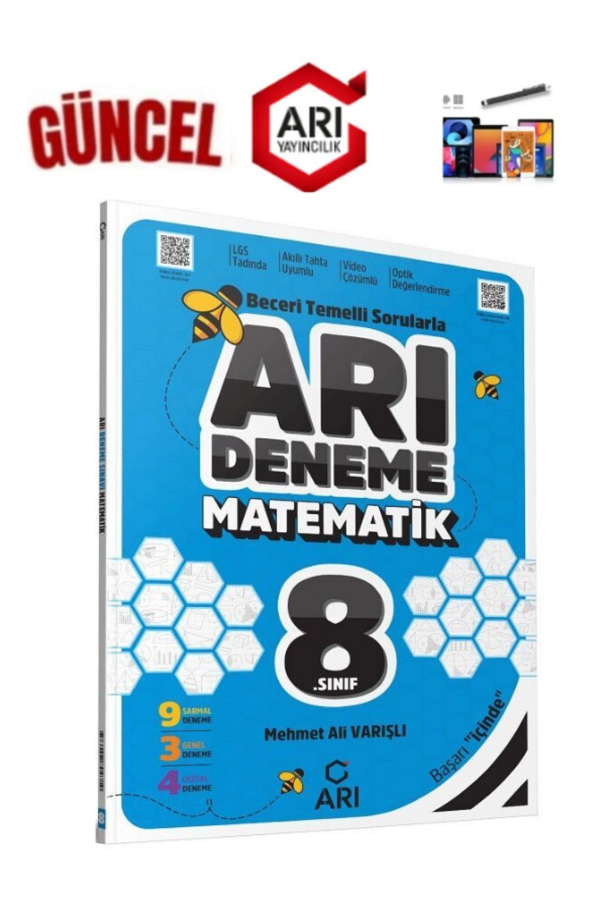 Arı Yayıncılık 8.Sınıf Lgs Hazırlık Matematik Deneme +Android Kalem