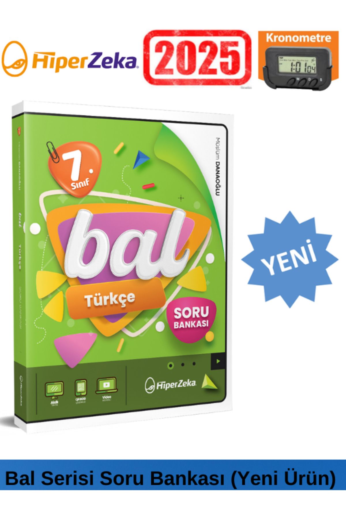 Bal 2025 7.Sınıf  Türkçe Soru Bankası (Yeni Ürün)-Kronometr