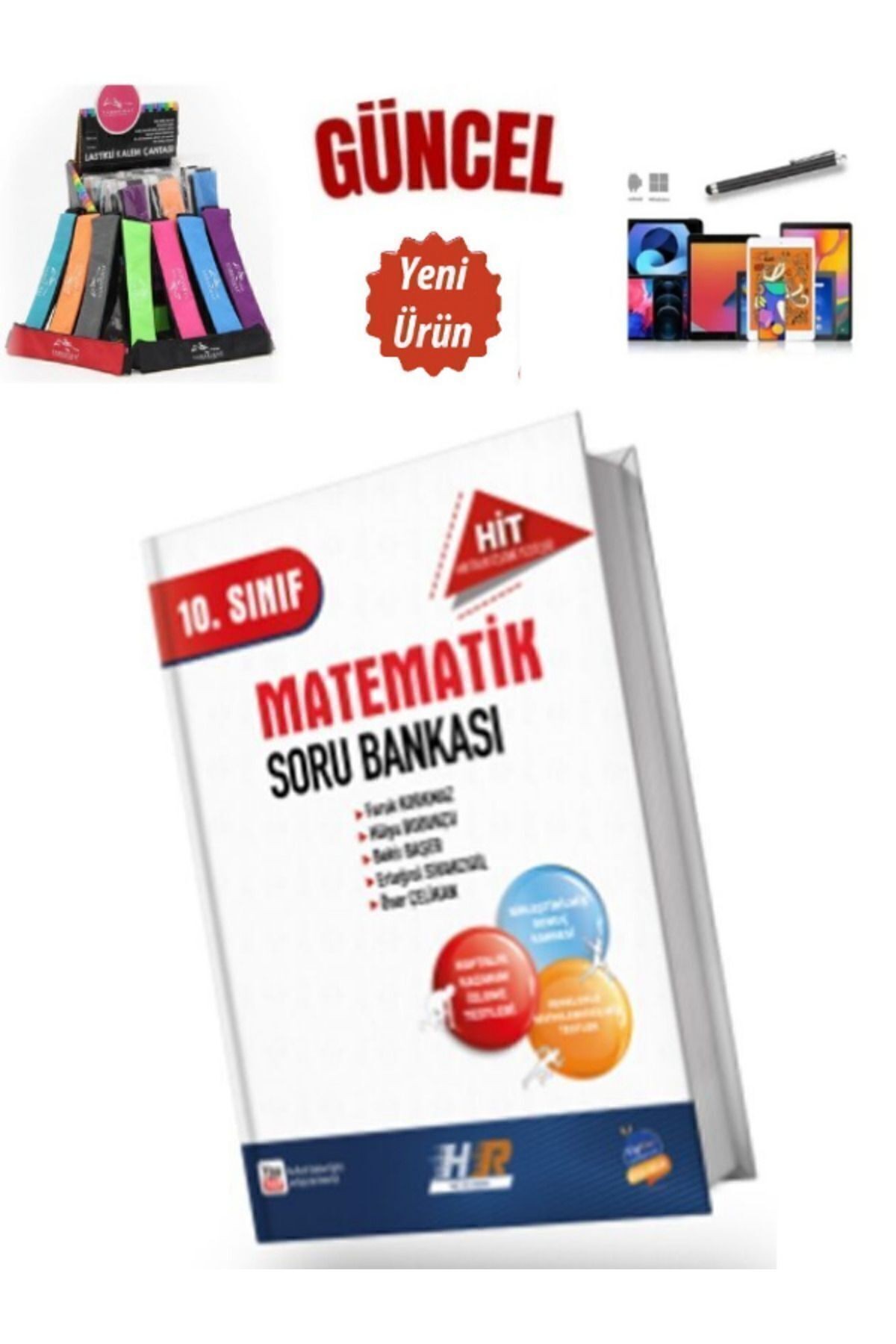Güncel 10.Sınıf Matematik HİT Video Çözümlü Soru Bankası+Dokunmatik Kalem