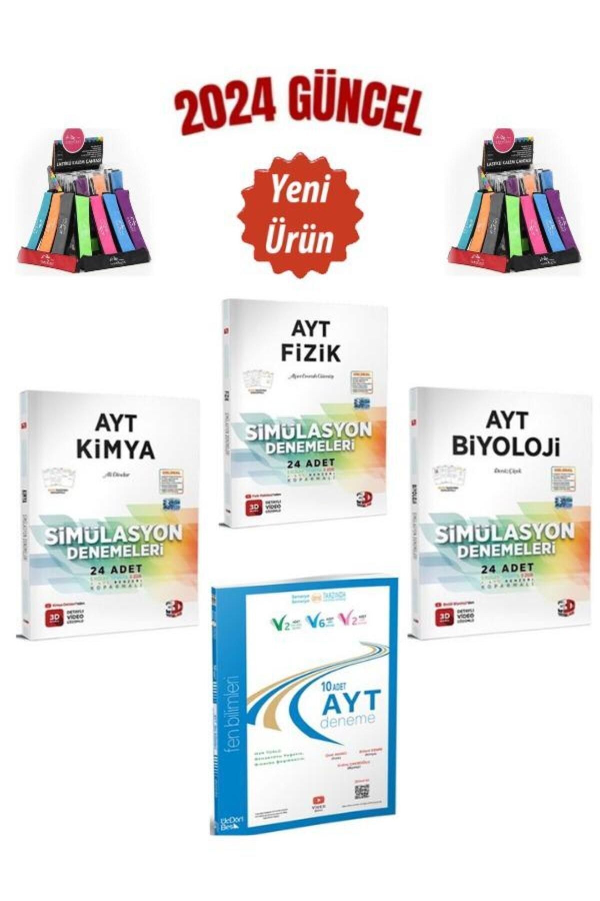 2025 Ayt Fen Bilimleri 10 Deneme 3d Yayın Fizik-kimya-biyoloji Deneme Kalemlik