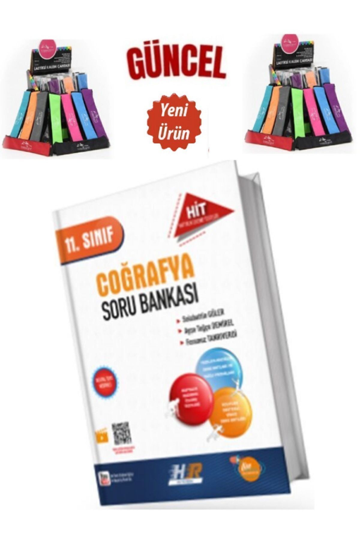 Güncel 11.Sınıf Coğrafya HİT Video Çözümlü Soru Bankası+Cambridge Kalemlik