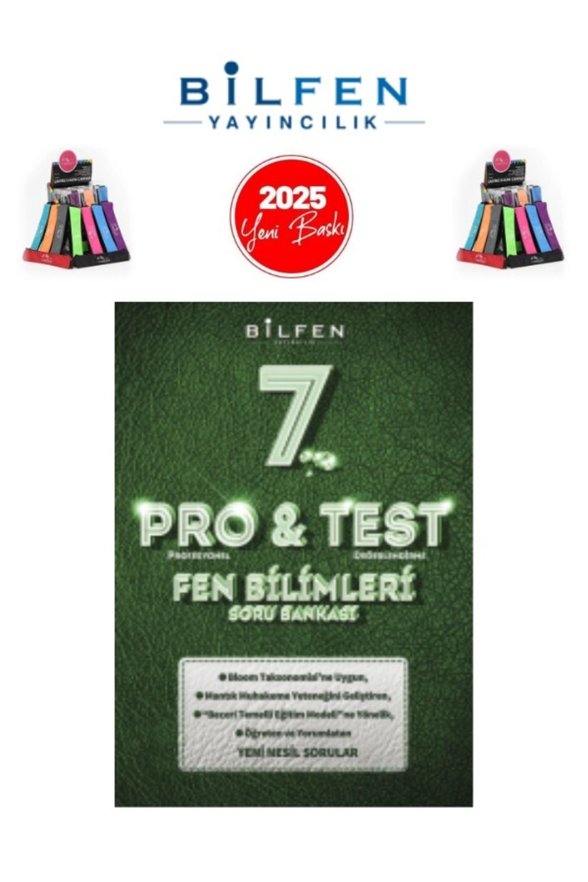 2025 7.Sınıf Lgs Hazırlık Protest Fen Bilimleri Soru Bankası+Cambridge Kalemlik