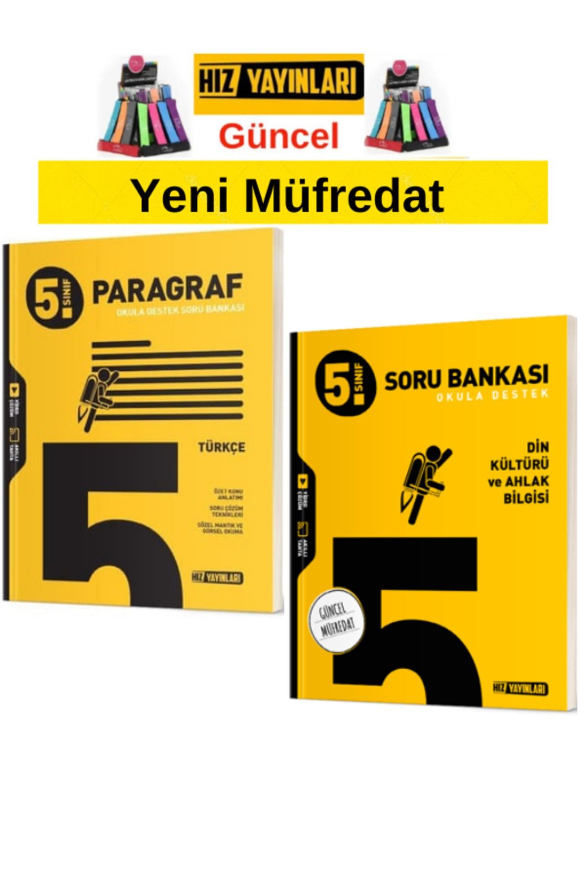 5.Sınıf Yeni Müfredat Din Kültürü-Paragraf Soru Bankası Seti+Kalemlik