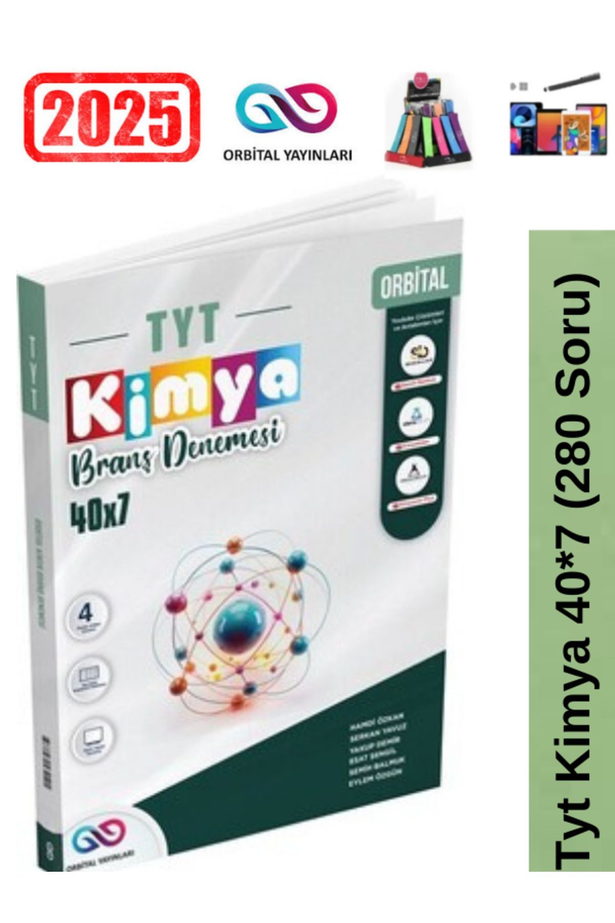 2025 Ferrum Tyt Kimya 30x7(210 Soru)Video Çözümlü Branş Denemesi+Android Kalem
