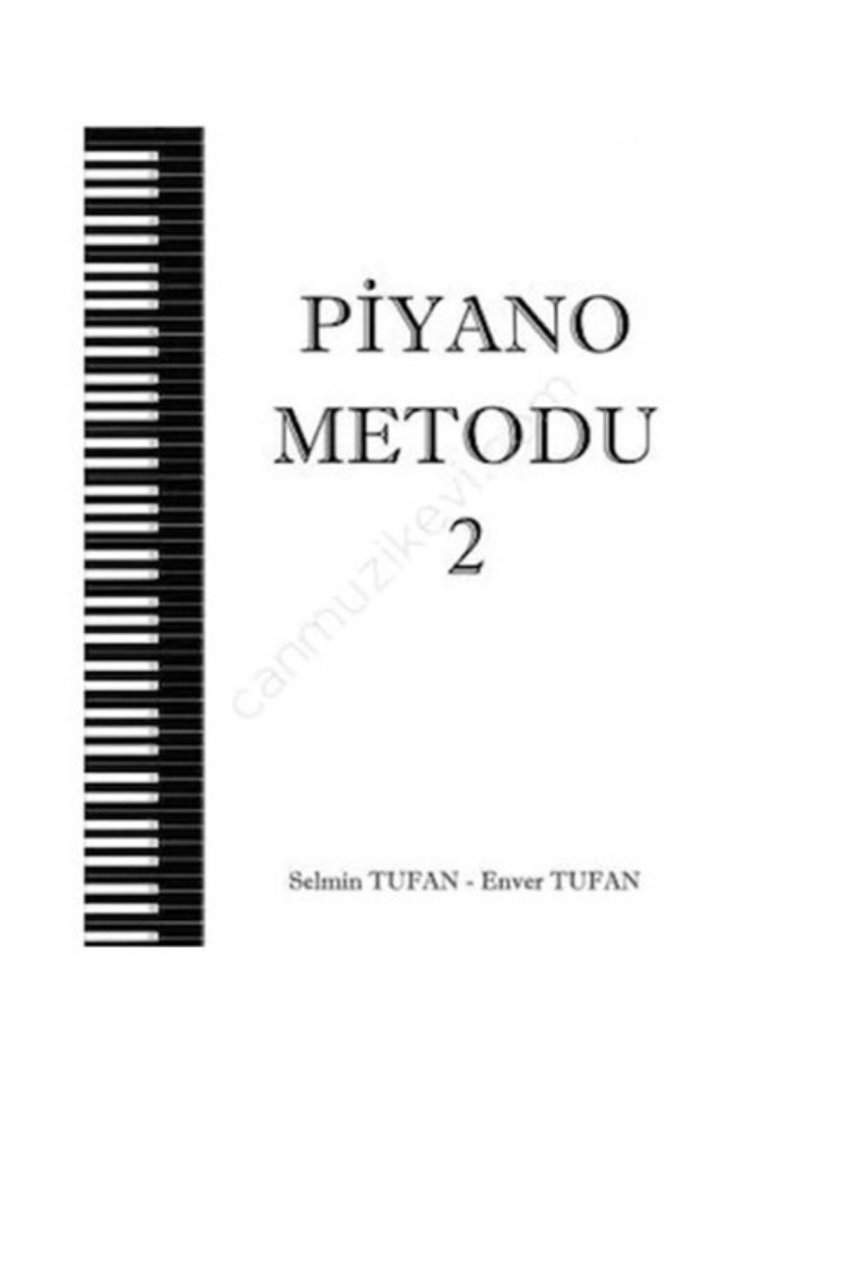 Piyano Metodu 1-2 Enver Tufan-selmin Tufan+digital Piyano Kalemi