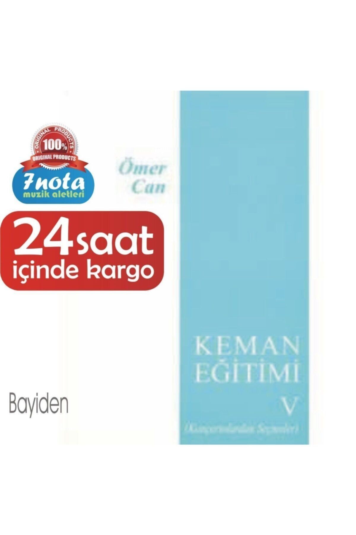 Evrensel M. Ömer Can Keman Eğitimi Metodu 5+Lastikli Kalemlik