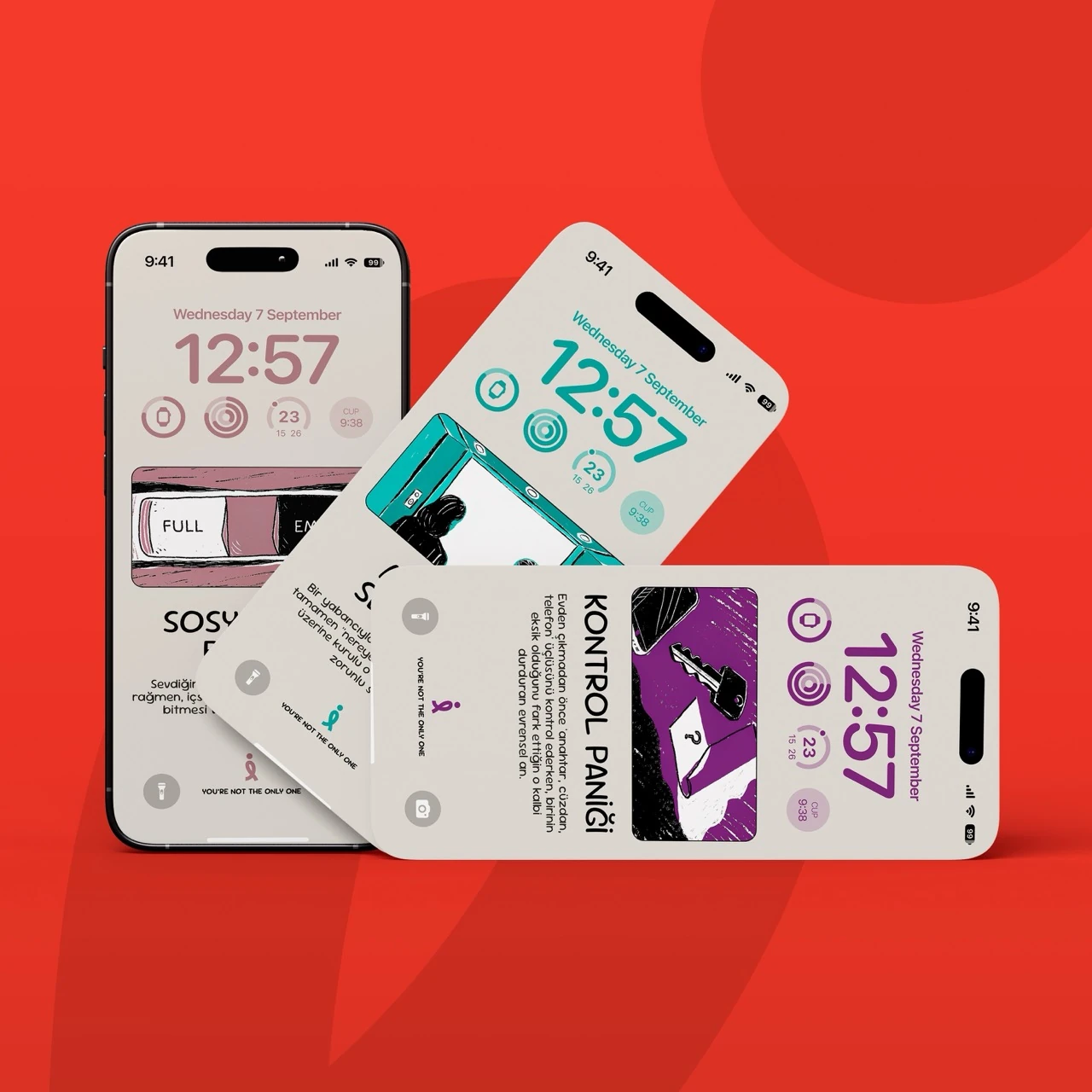 Günlük Ritüeller - Telefon Duvar Kağıdı - 10'lu Paket