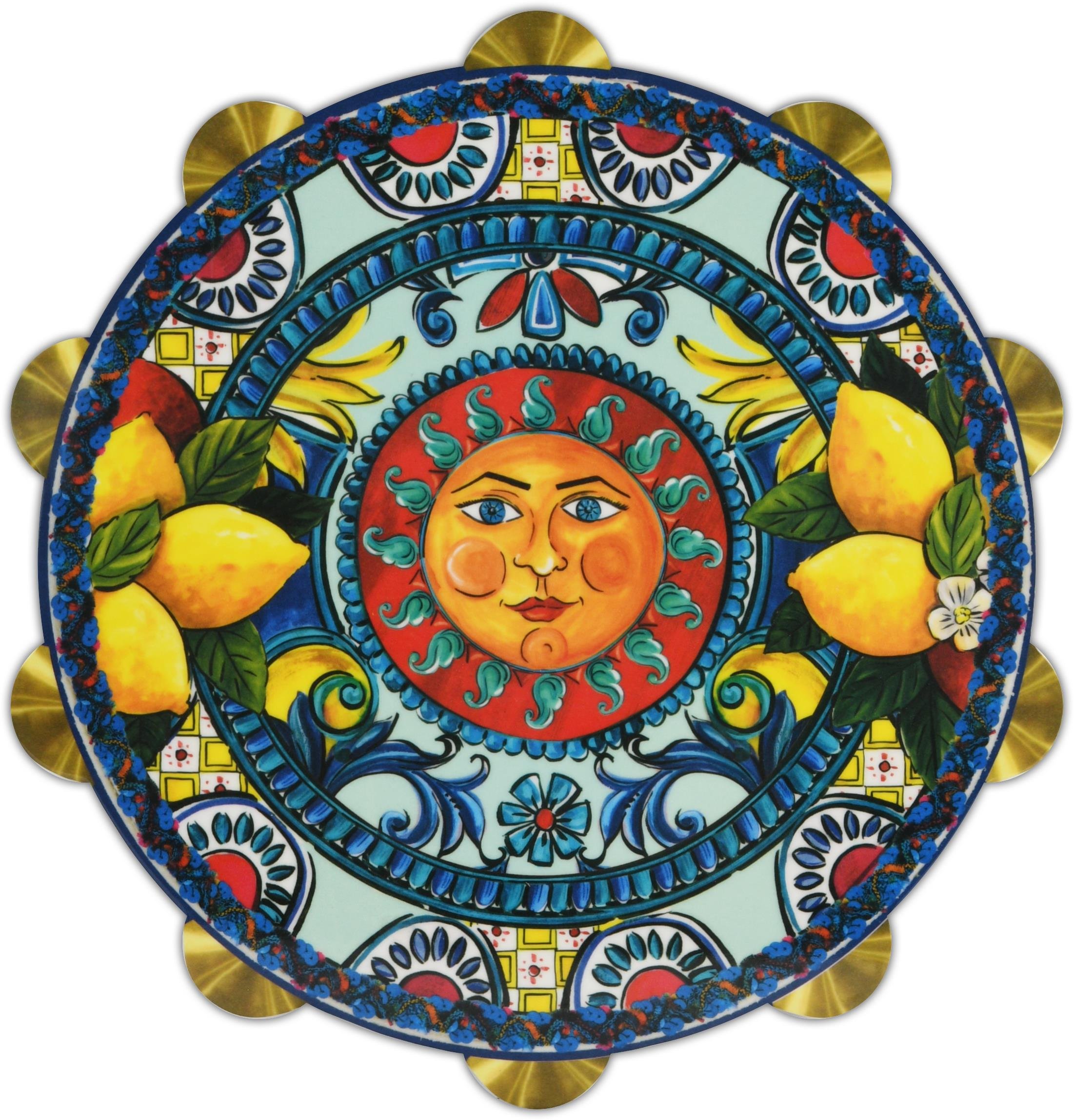 Sicily Kesme Tahtası Küçük Tef Mavi