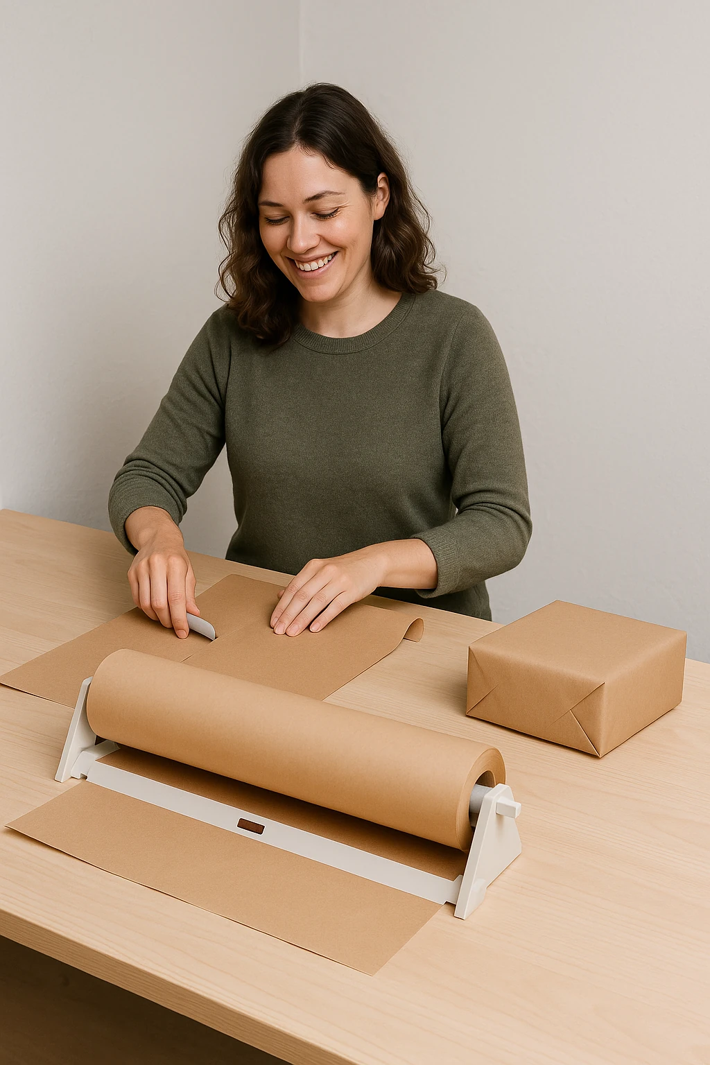 Masaüstü Demonte Ahşap Kesme Aparatı & Kraft Kağıt