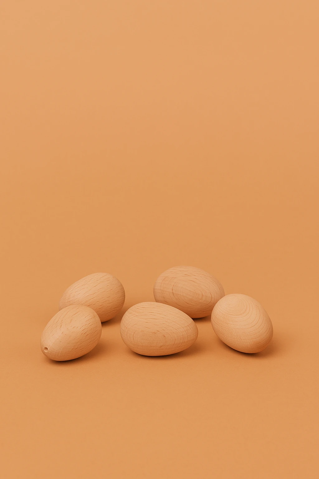 Ahşap 5'li Oyun Yumurtaları